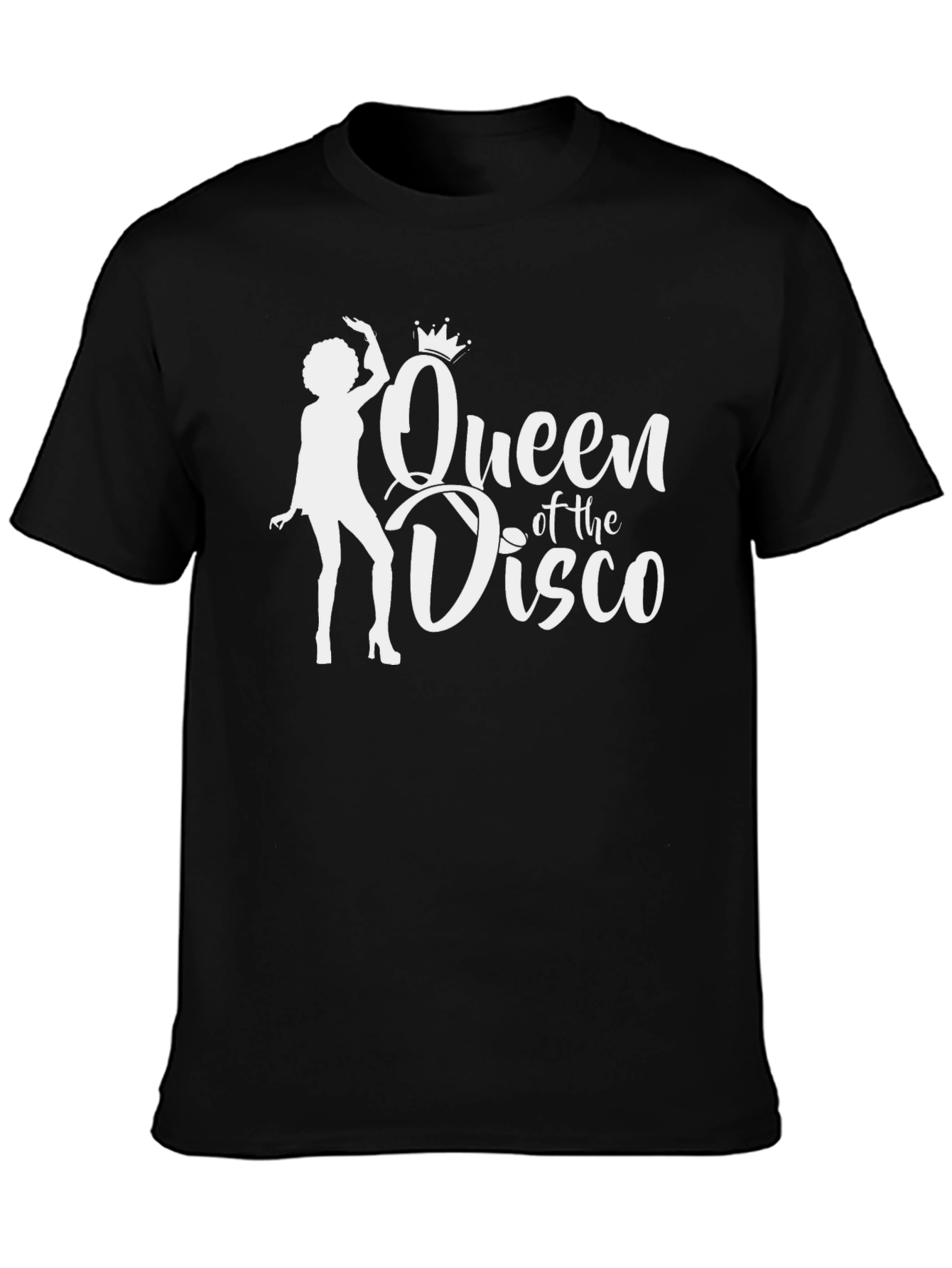 Queen of the Disco Black T-Shirt
