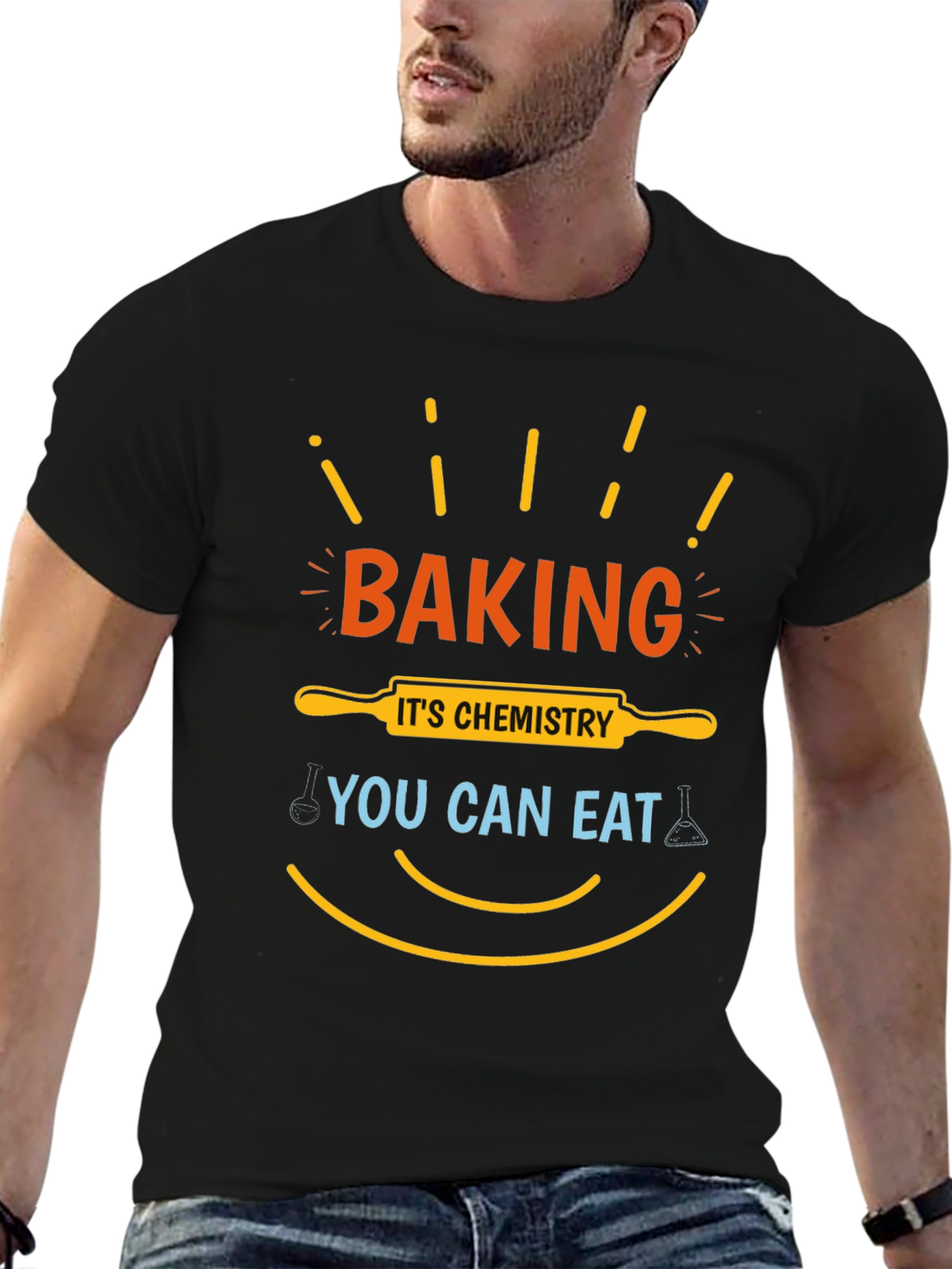 Baking Chemistry T-Shirt: Fun Science Tee for Foodies