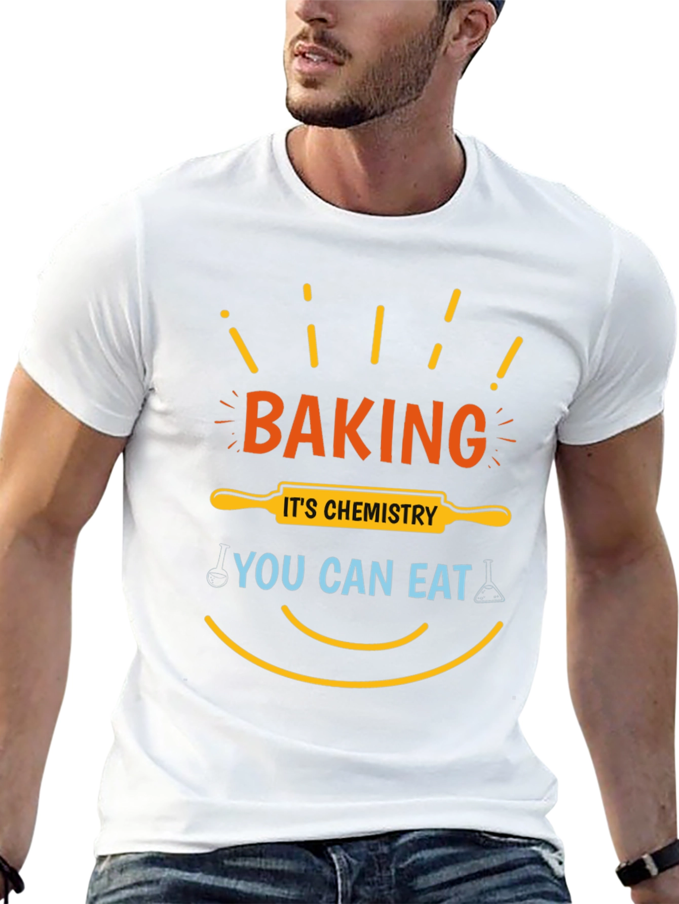 Baking Chemistry T-Shirt: Fun Science Tee for Foodies