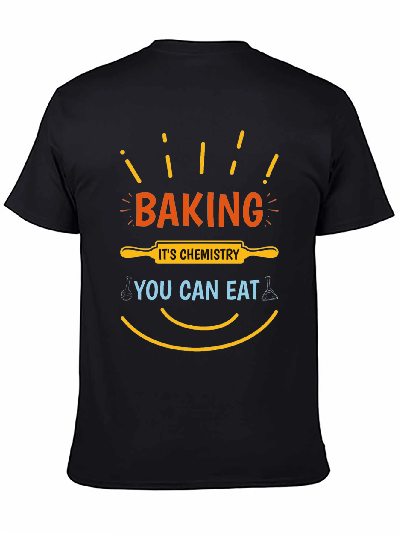 Baking Chemistry T-Shirt: Fun Science Tee for Foodies