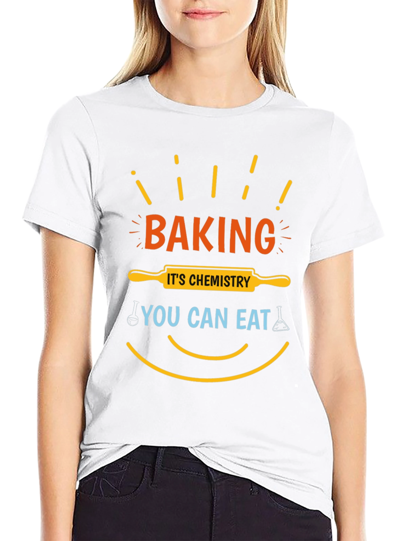 Baking Chemistry T-Shirt: Fun Science Tee for Foodies