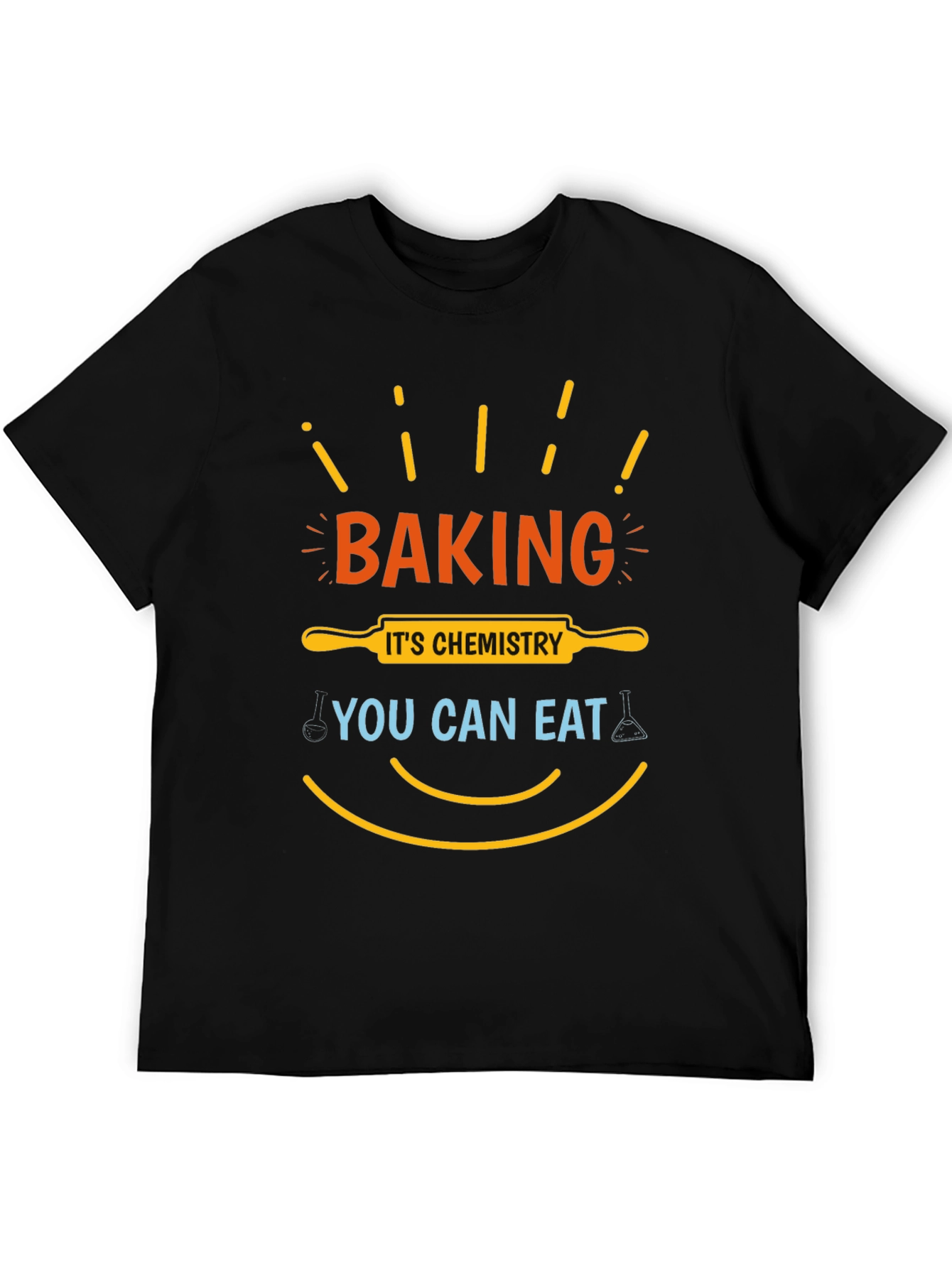 Baking Chemistry T-Shirt: Fun Science Tee for Foodies