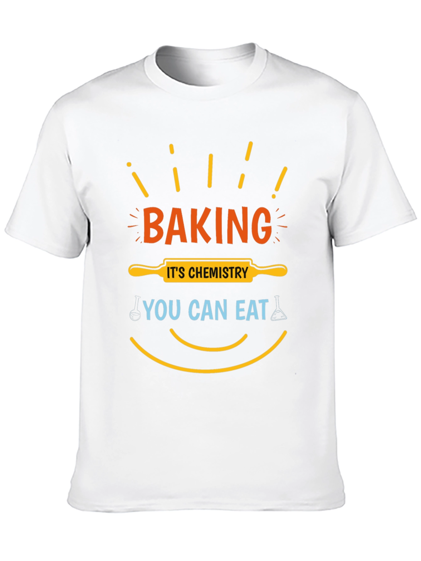 Baking Chemistry T-Shirt: Fun Science Tee for Foodies