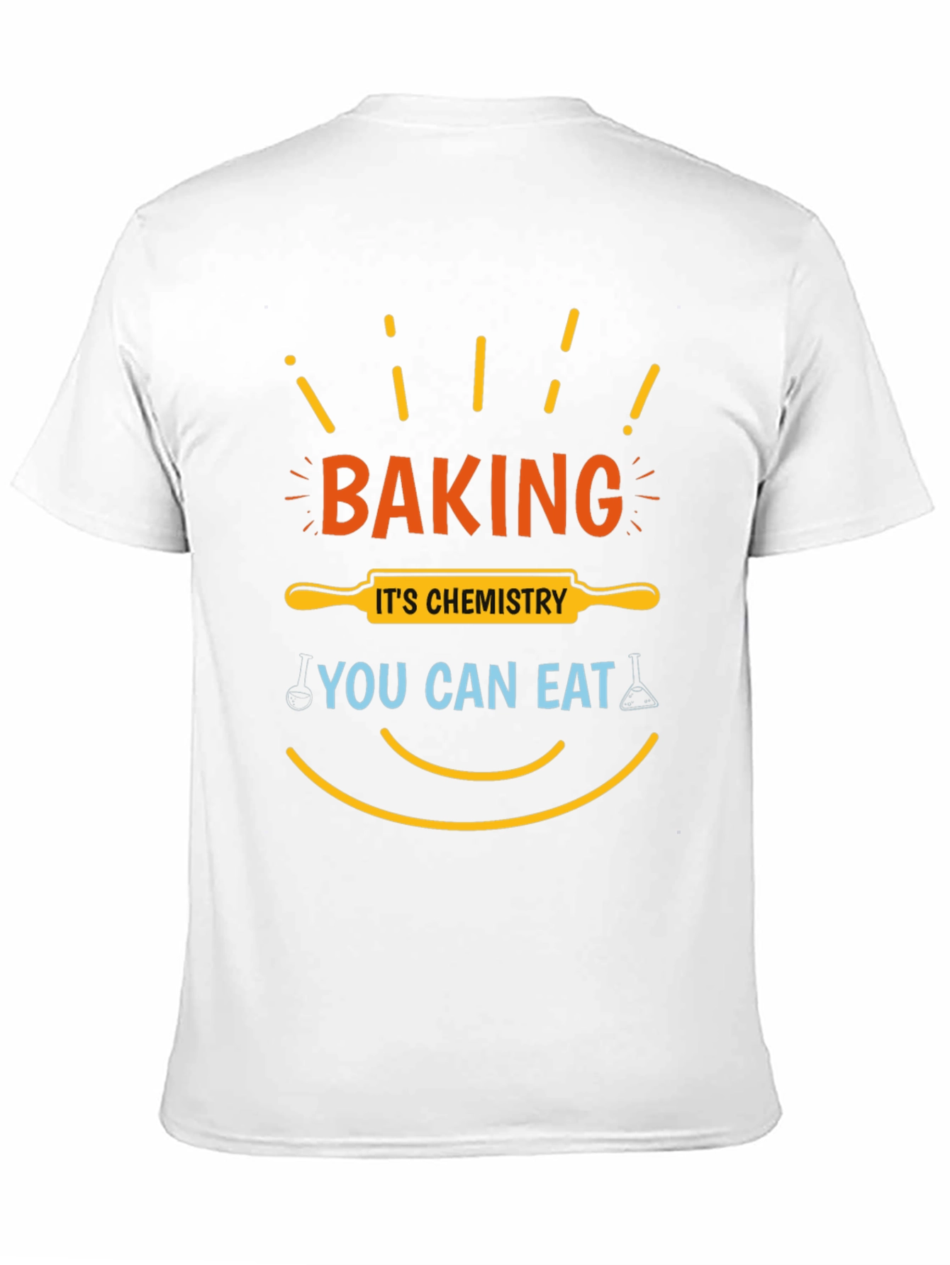 Baking Chemistry T-Shirt: Fun Science Tee for Foodies