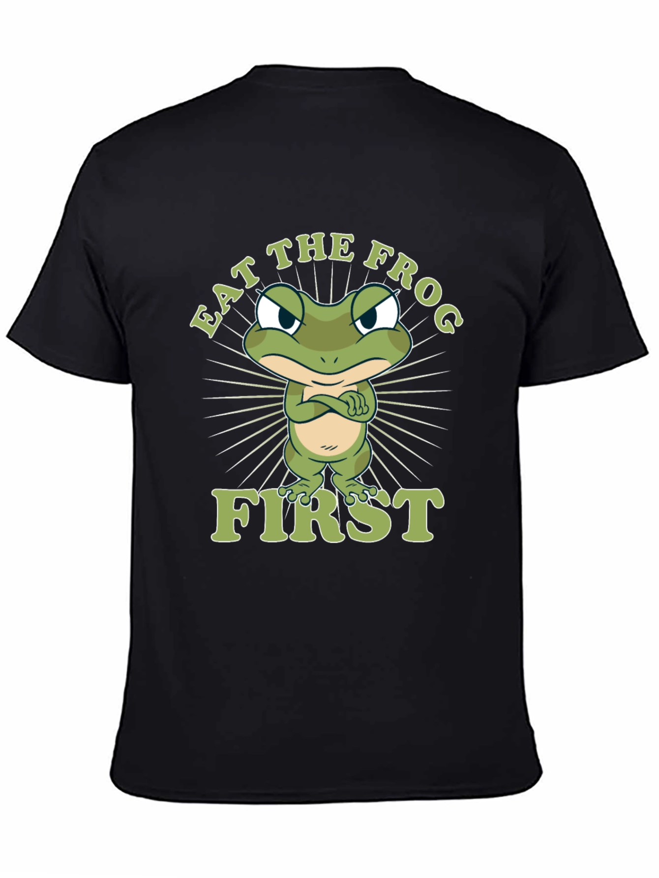 Eat the Frog First Graphic T-Shirt