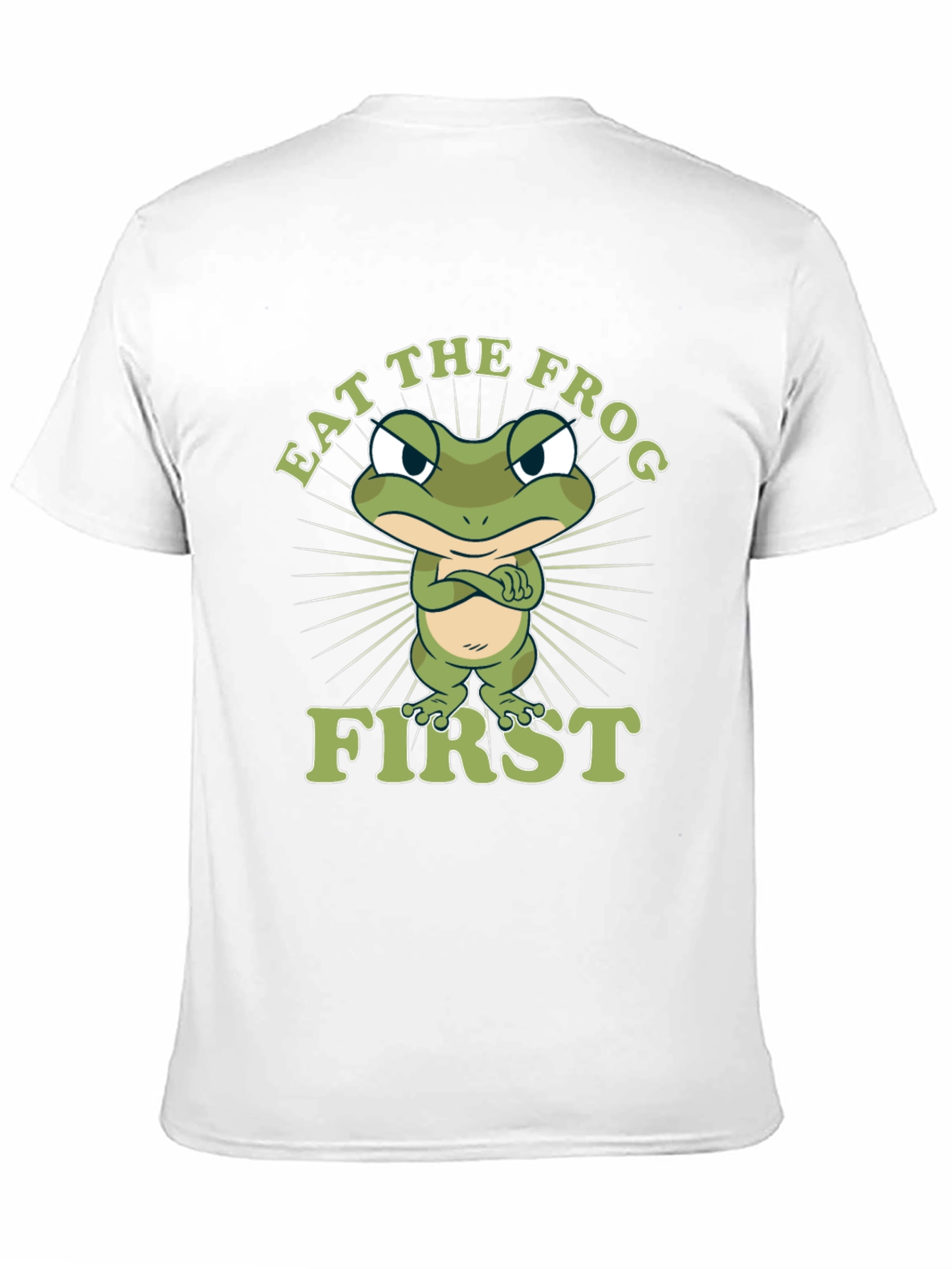 Eat the Frog First Graphic T-Shirt