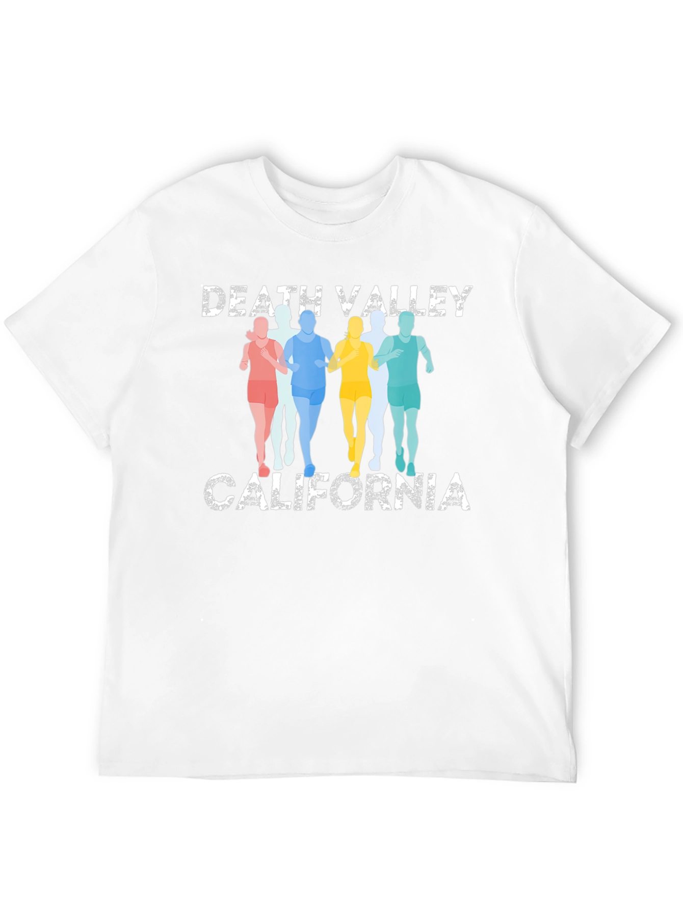 Death Valley California Runners Black T-Shirt