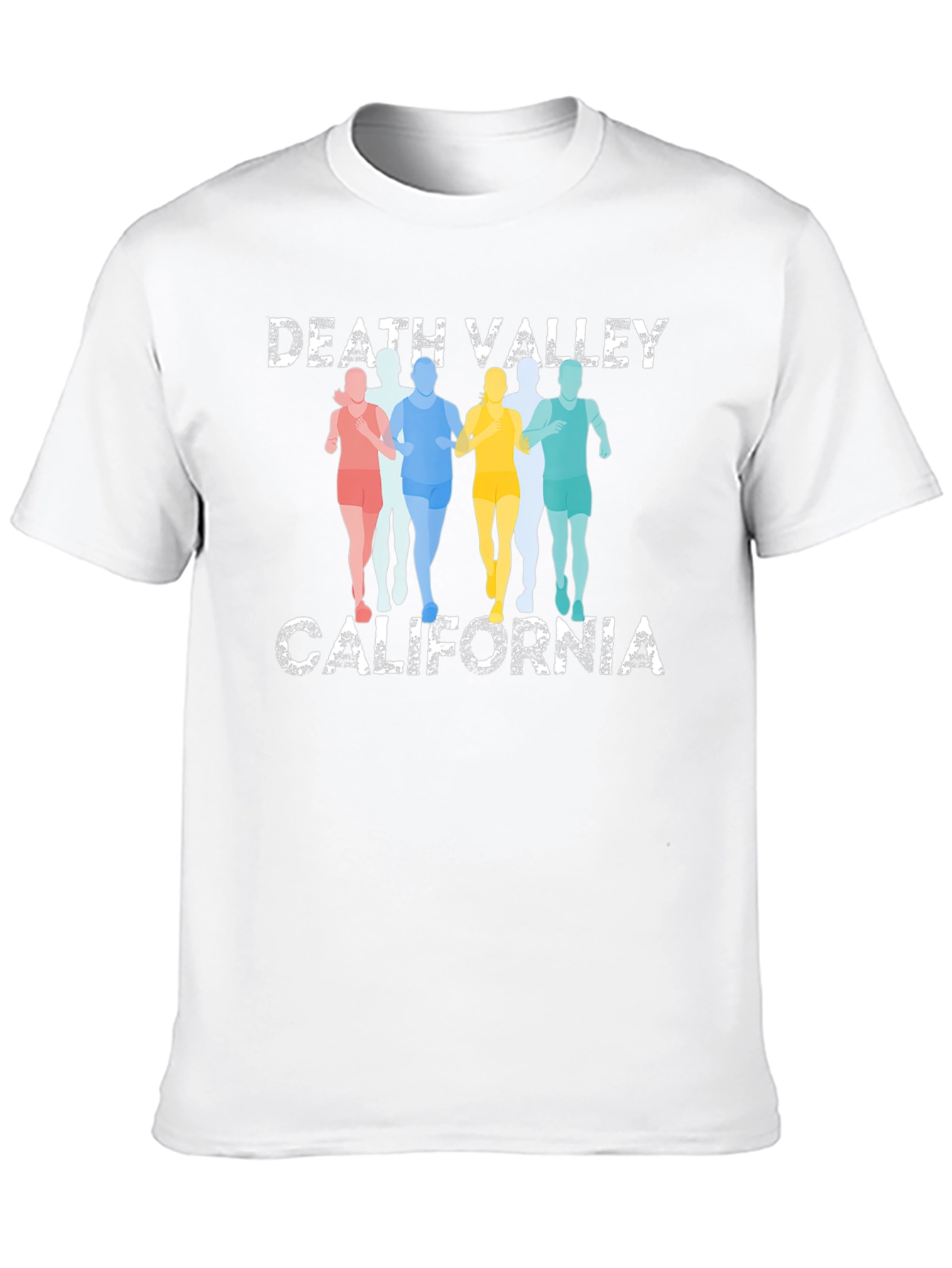 Death Valley California Runners Black T-Shirt
