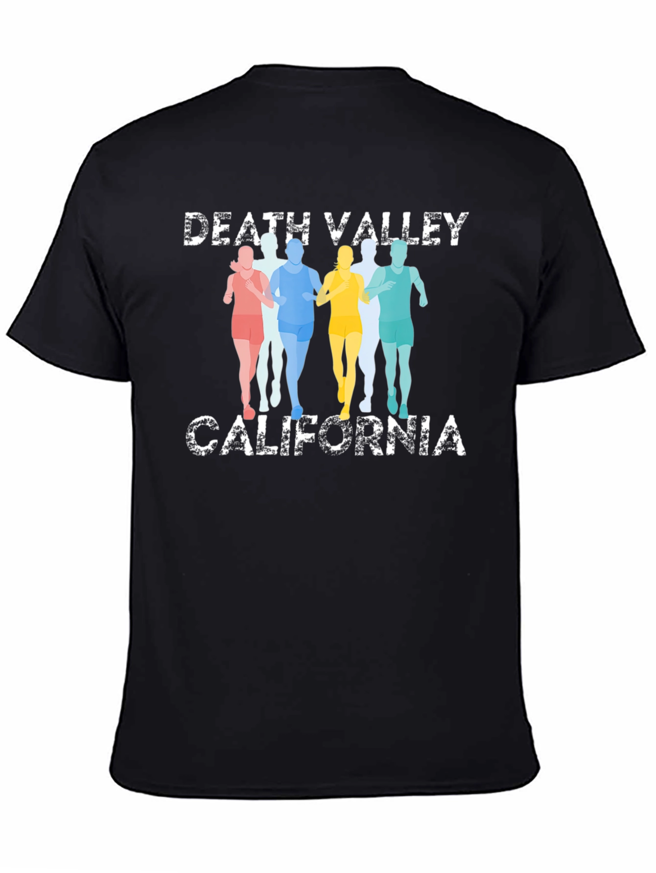 Death Valley California Runners Black T-Shirt