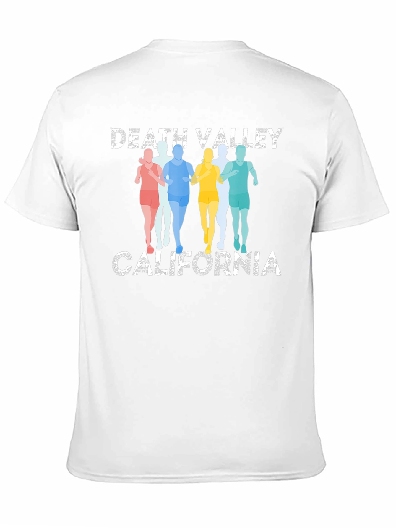 Death Valley California Runners Black T-Shirt