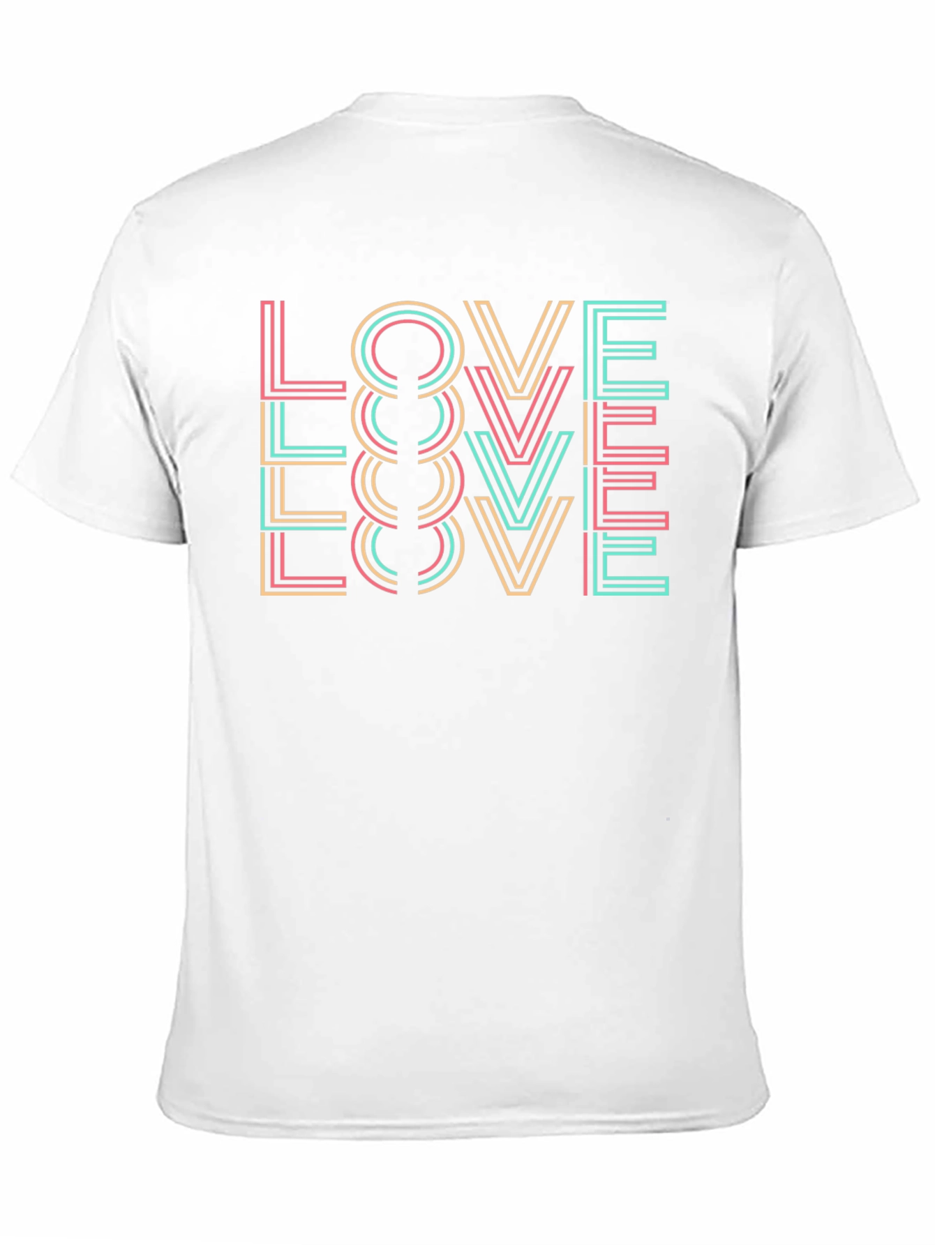 Retro LOVE Graphic Tee - Stylish Comfort