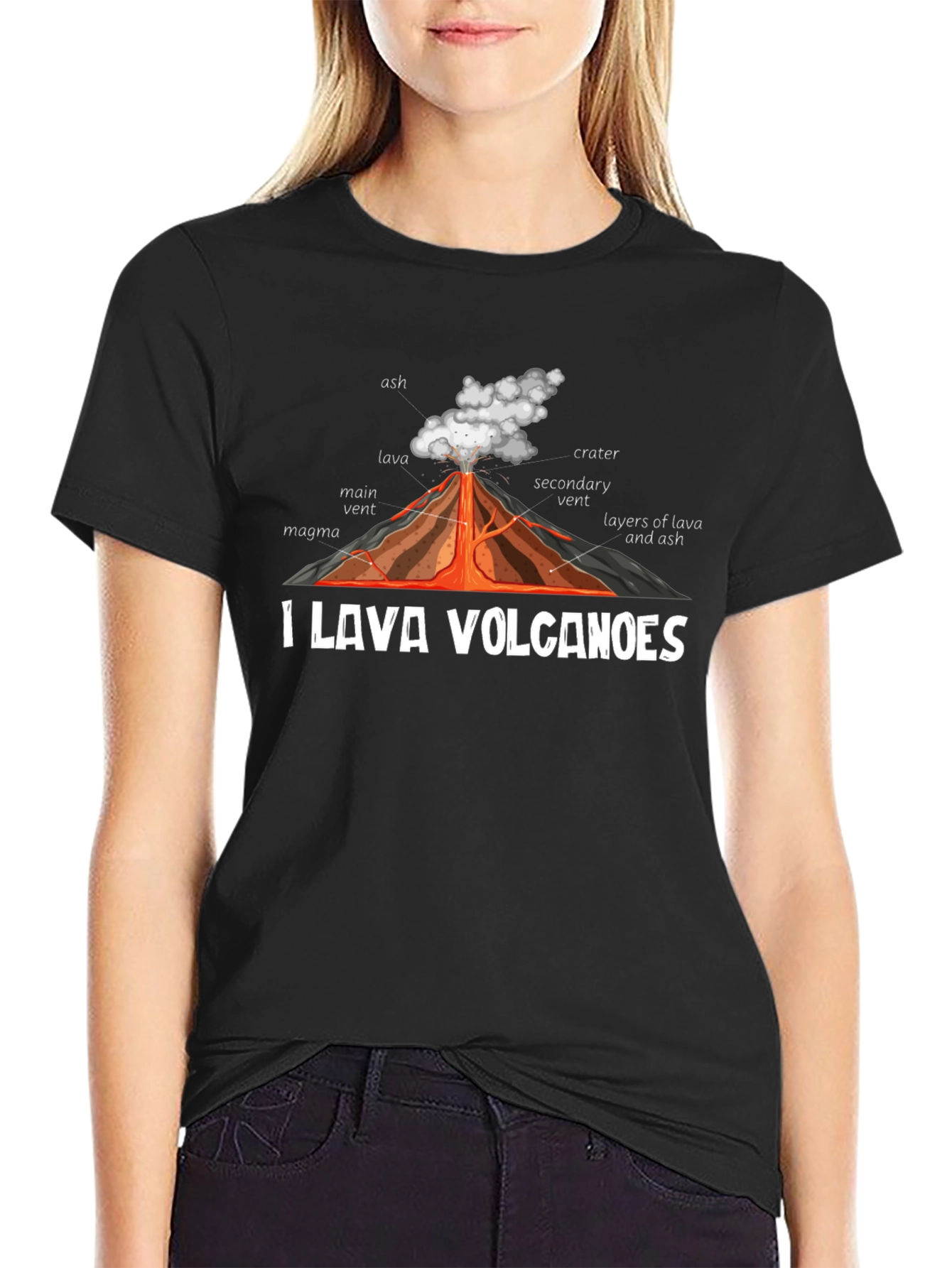 I Lava Volcanoes Graphic T-Shirt
