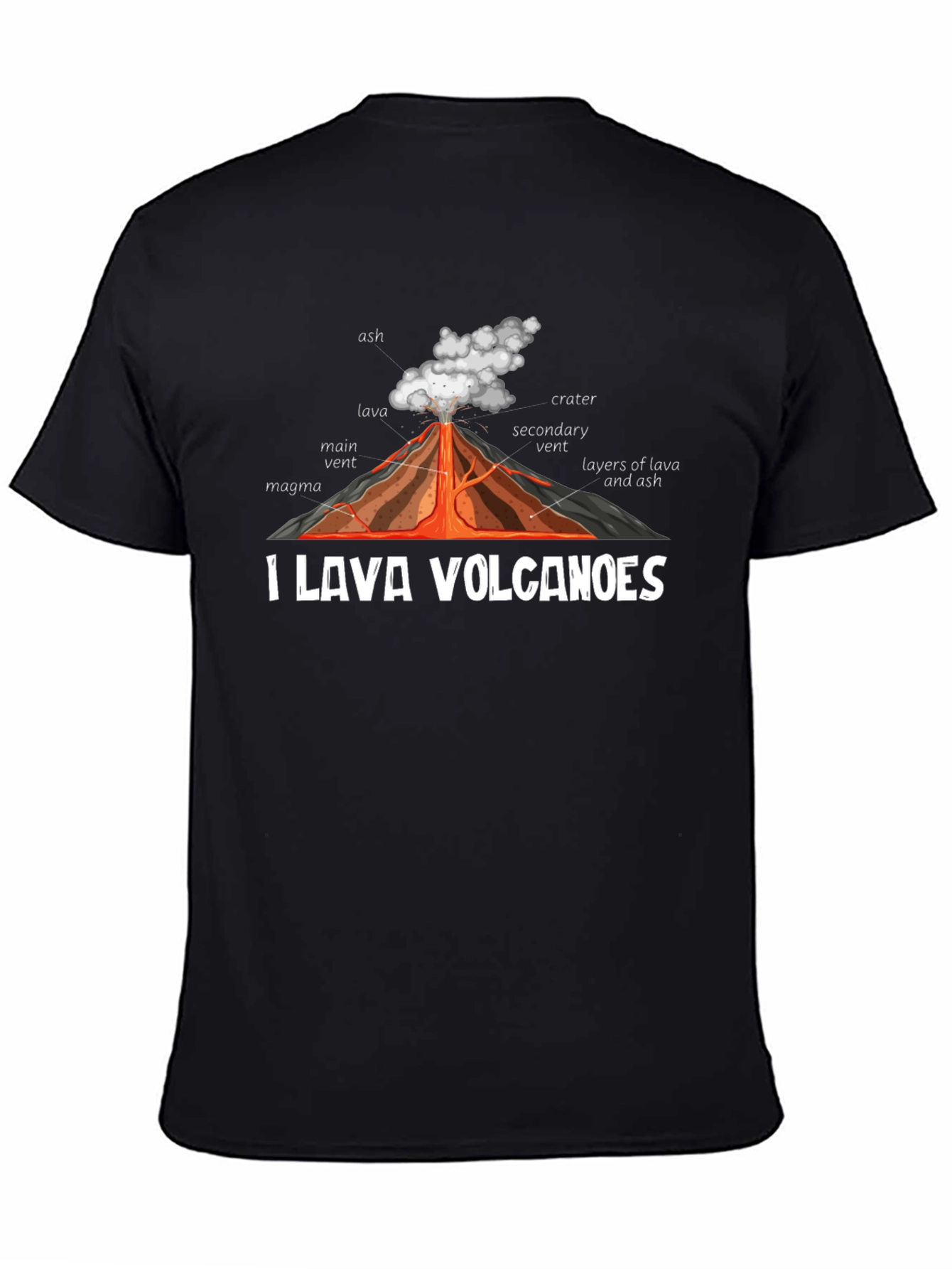I Lava Volcanoes Graphic T-Shirt
