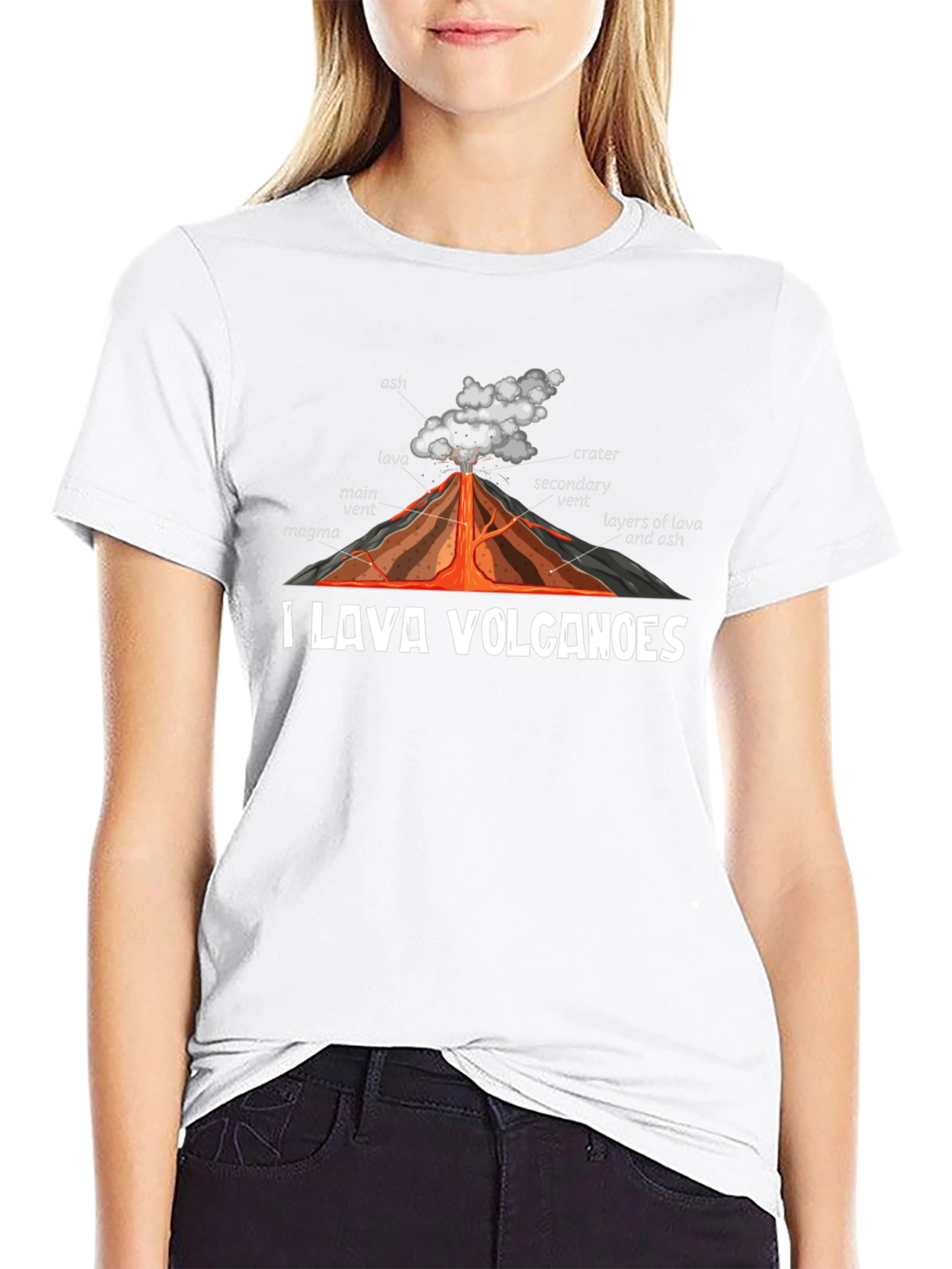 I Lava Volcanoes Graphic T-Shirt