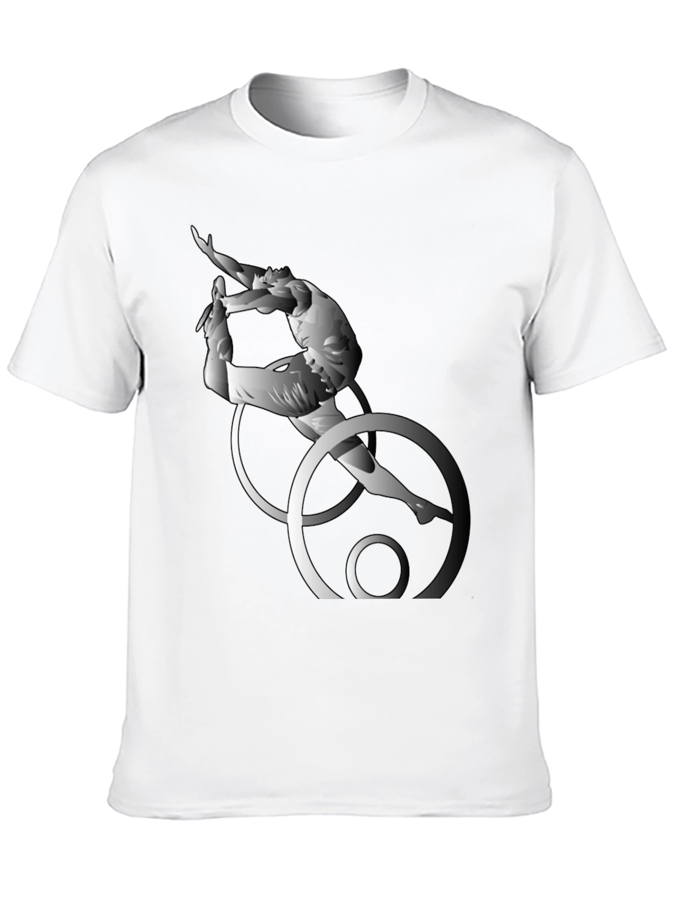 Abstract Artistic Gymnastics T-Shirt