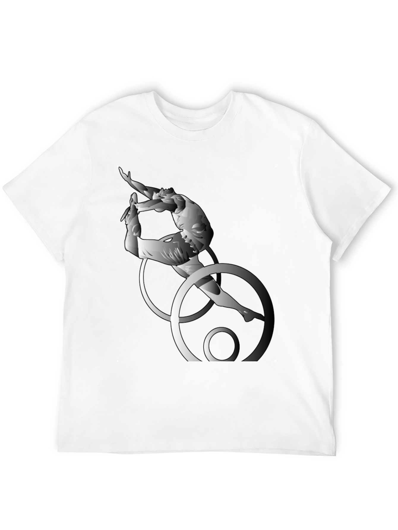 Abstract Artistic Gymnastics T-Shirt