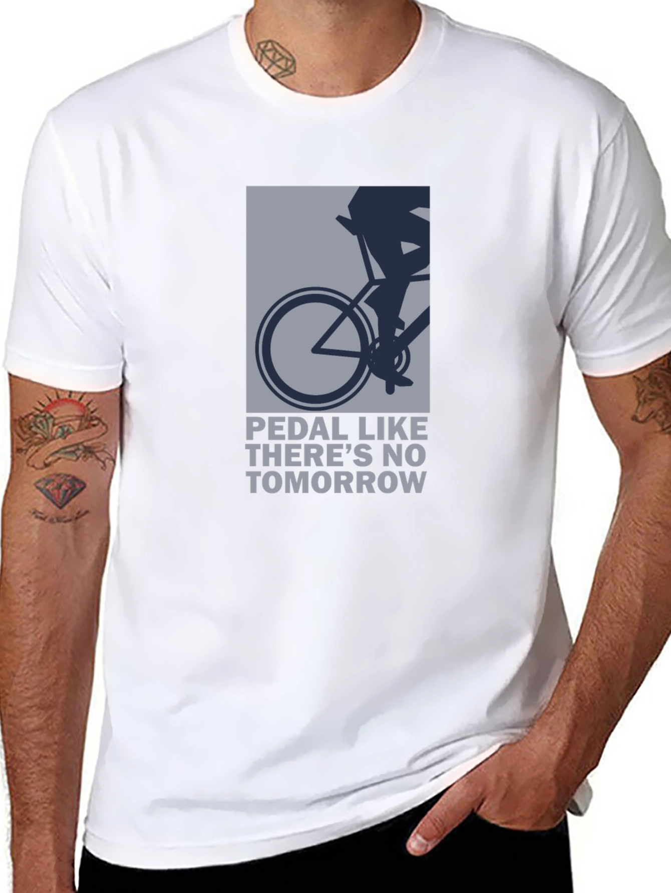 Pedal Like Theres No Tomorrow T-Shirt