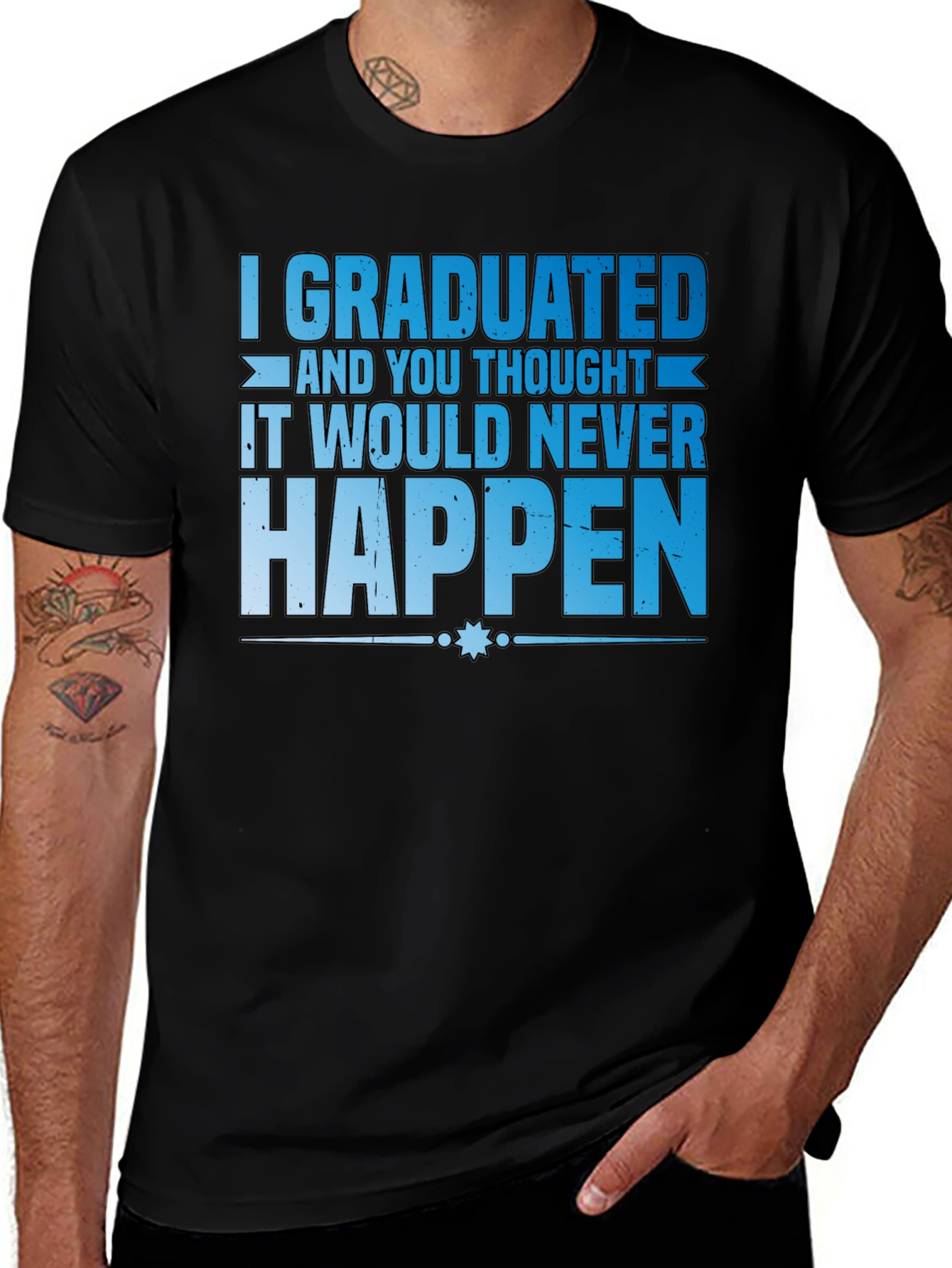 Graduated T-Shirt Funny Graduation Gift