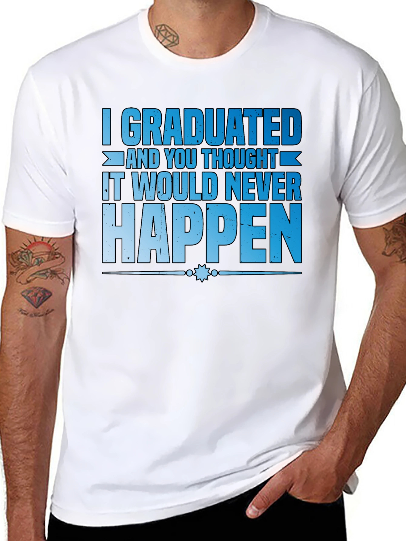 Graduated T-Shirt Funny Graduation Gift