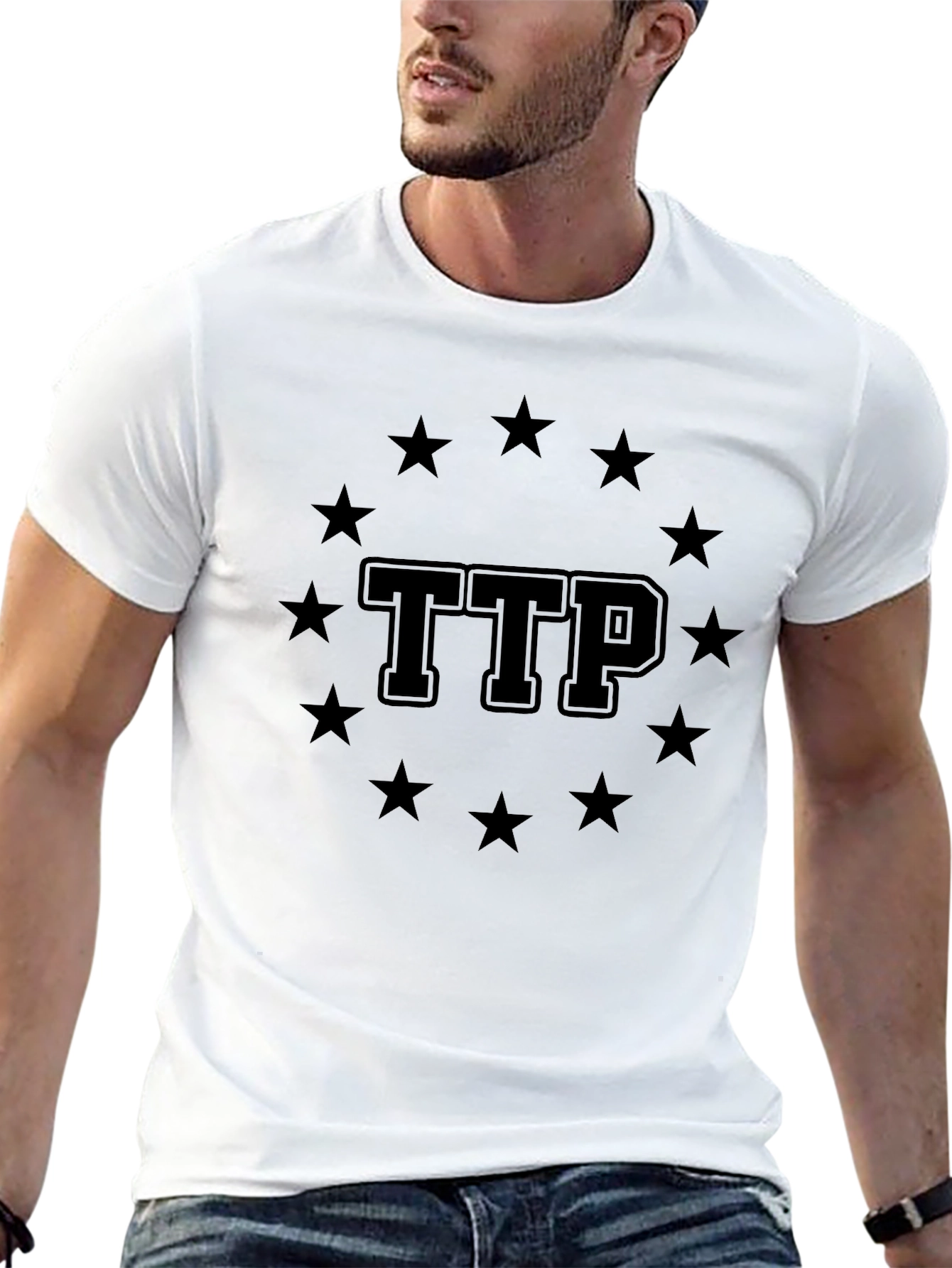 TTP Star Graphic Black T-Shirt