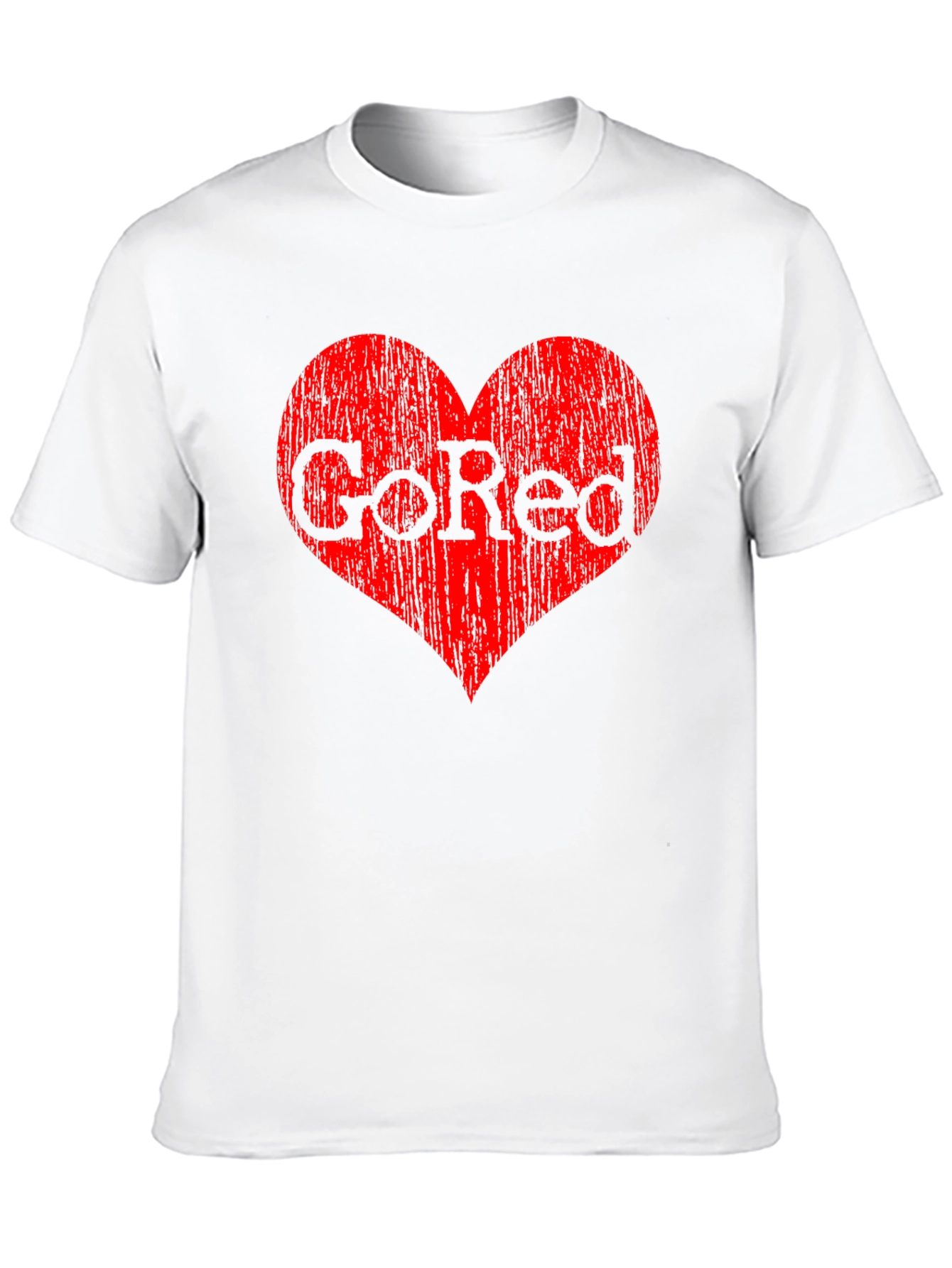 Go Red Heart Graphic Tee - Black