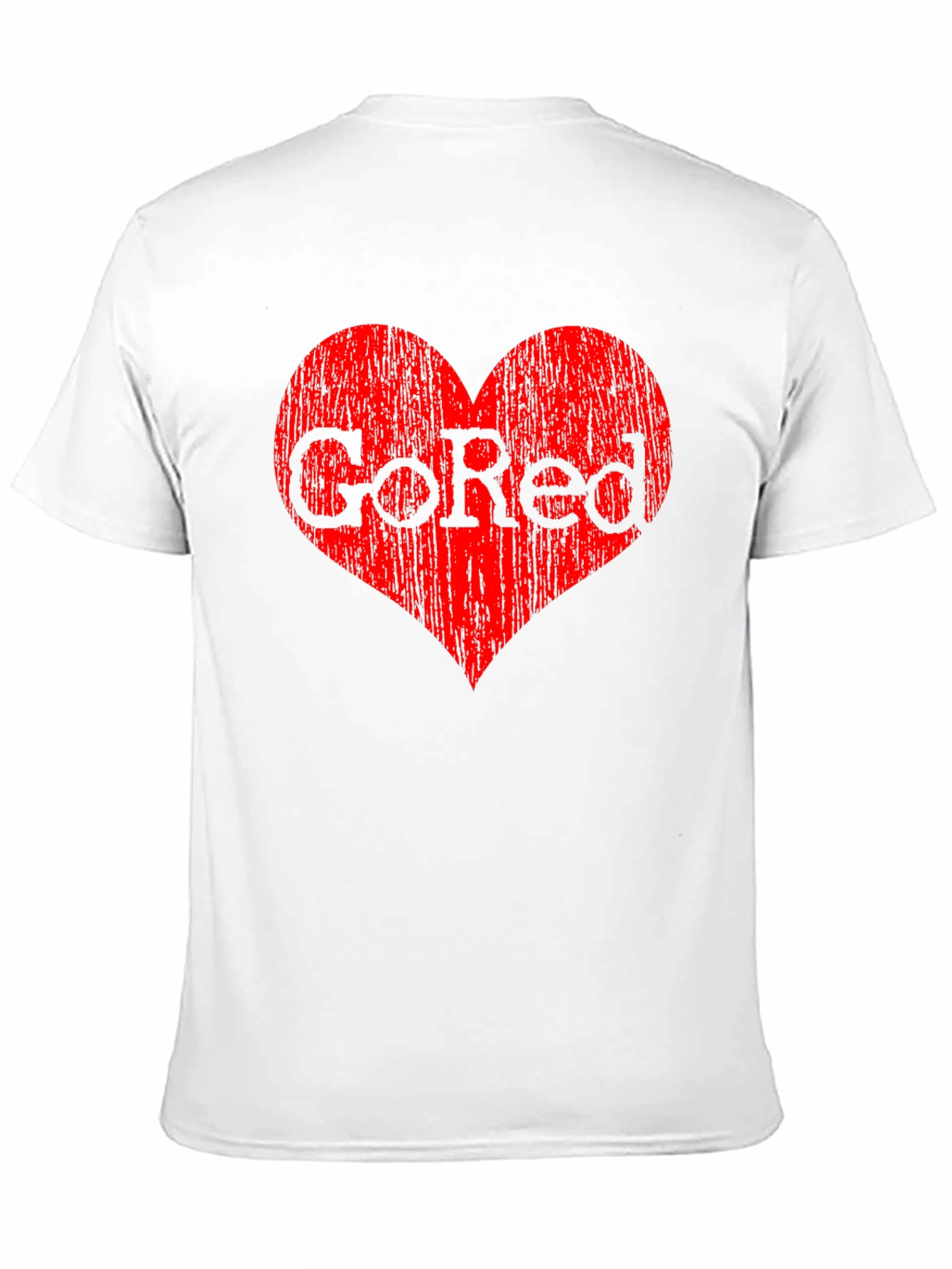 Go Red Heart Graphic Tee - Black