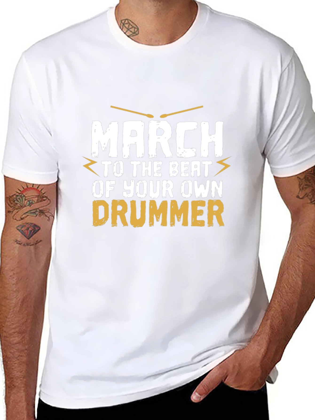 March To Your Own Drummer Graphic Tee