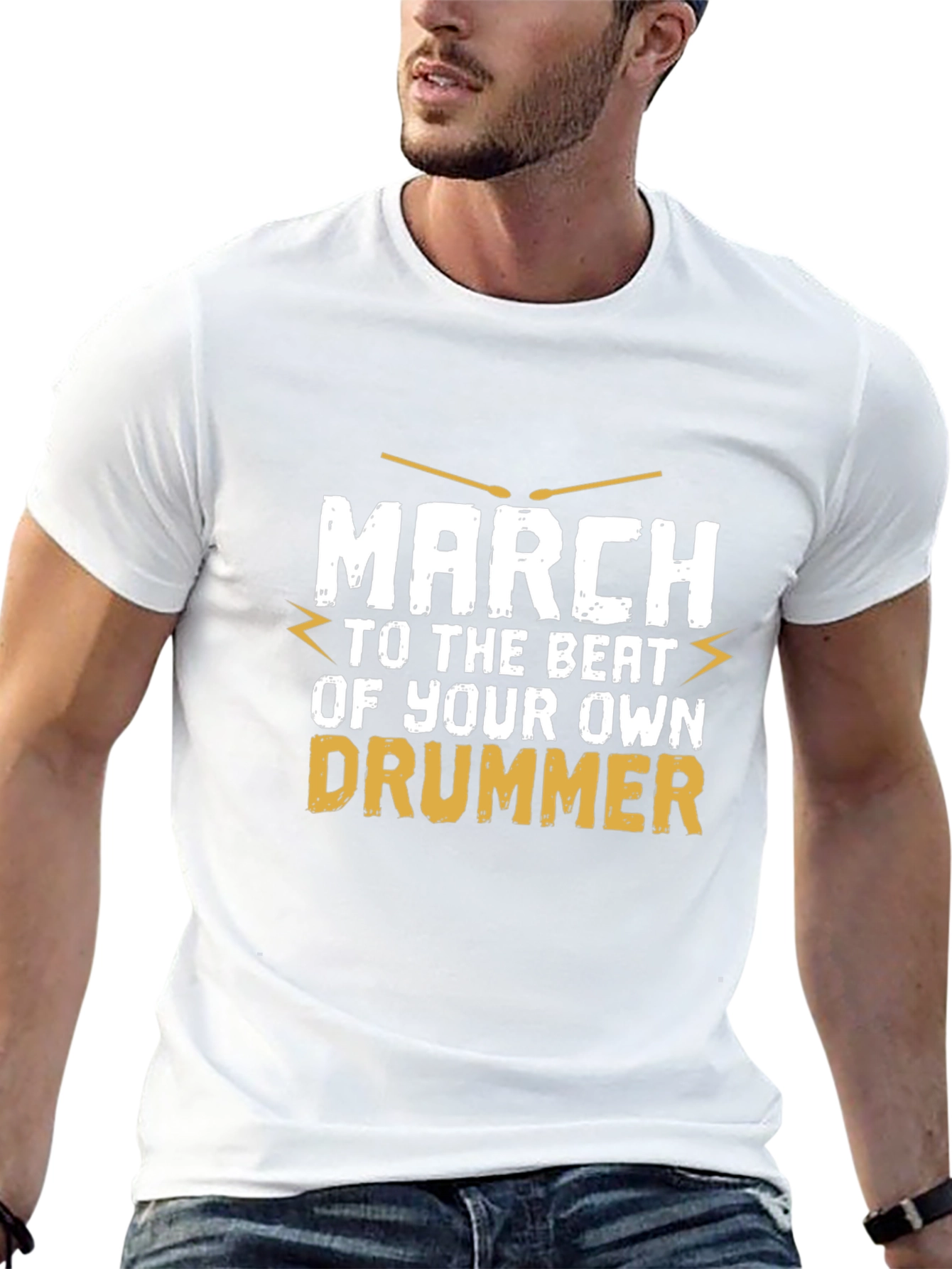 March To Your Own Drummer Graphic Tee