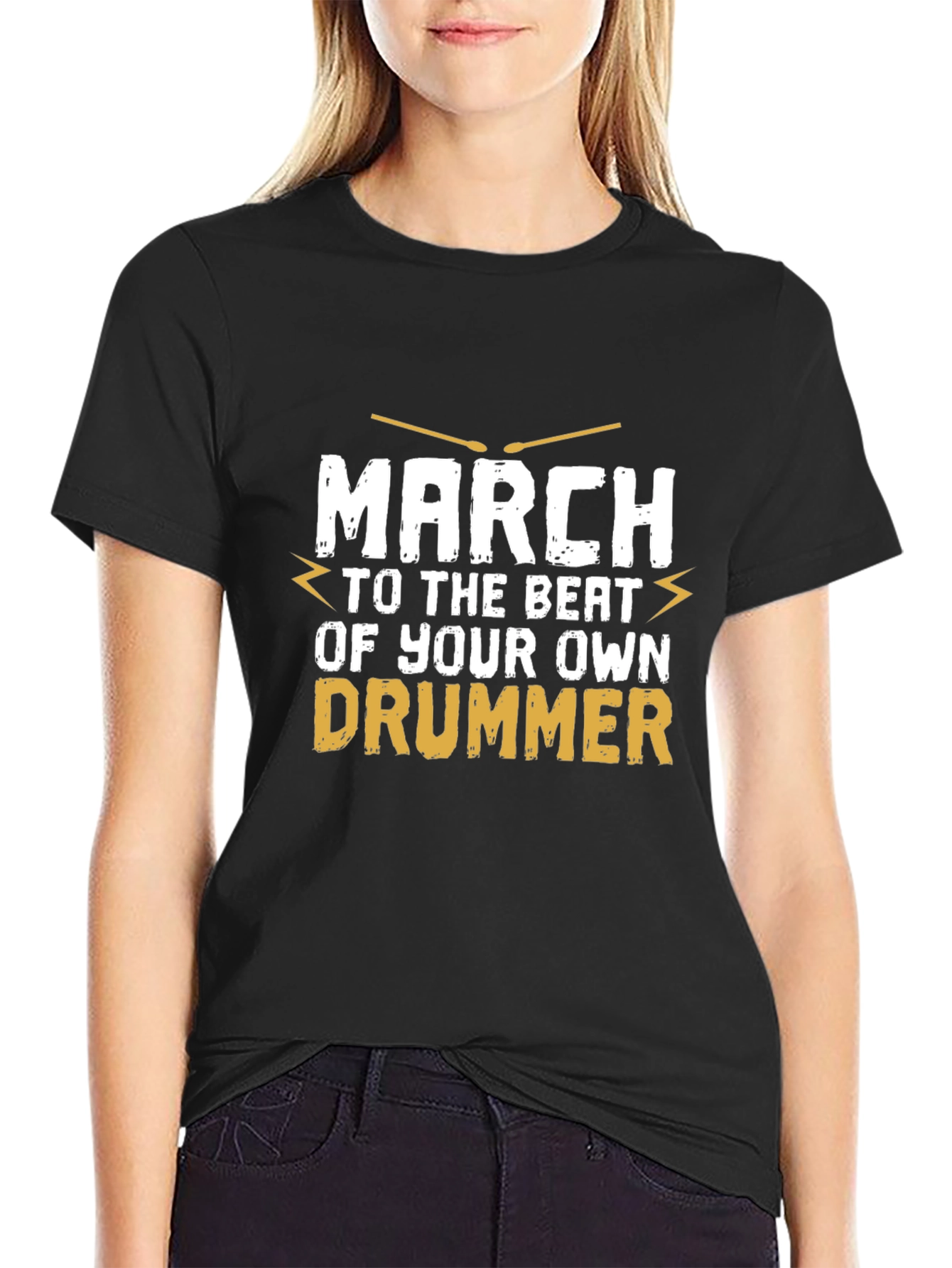 March To Your Own Drummer Graphic Tee