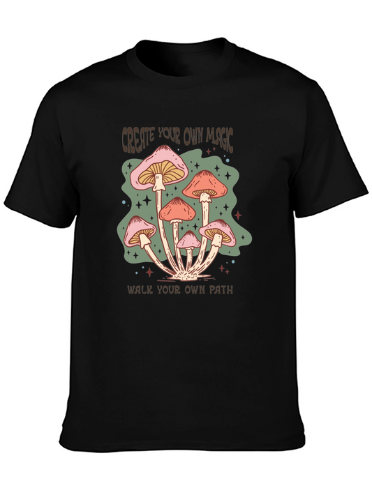 Create Your Own Magic Mushroom Graphic Tee