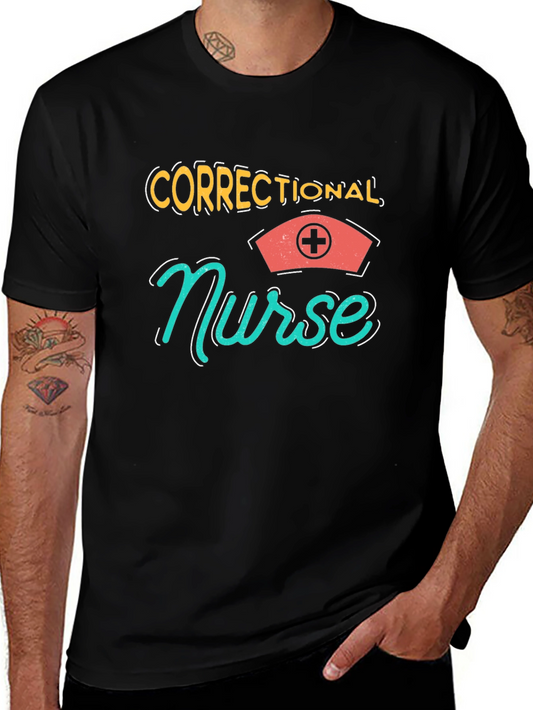 Correctional Nurse T-Shirt - Stylish Medical Apparel