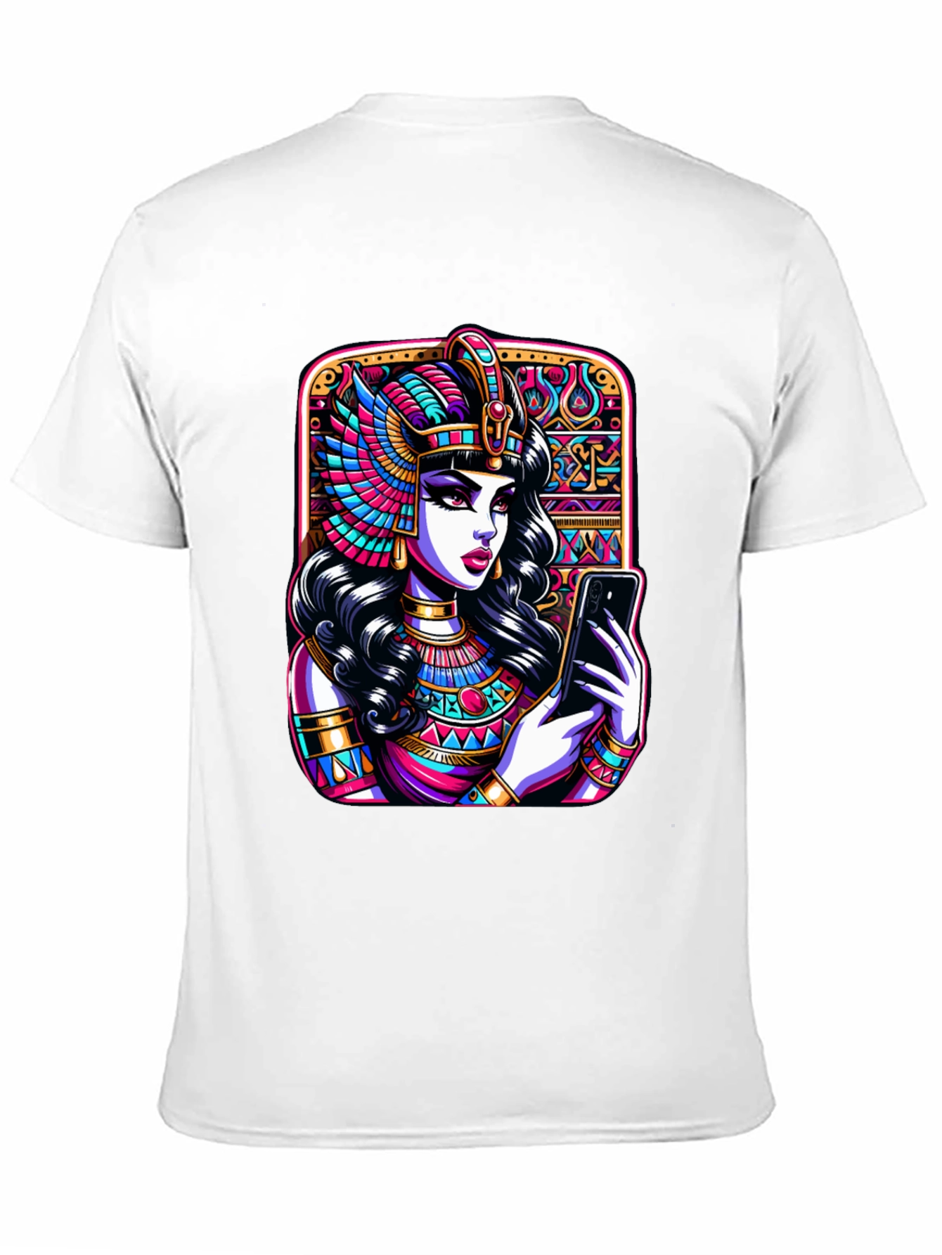 Egyptian Queen Graphic Tee - Black