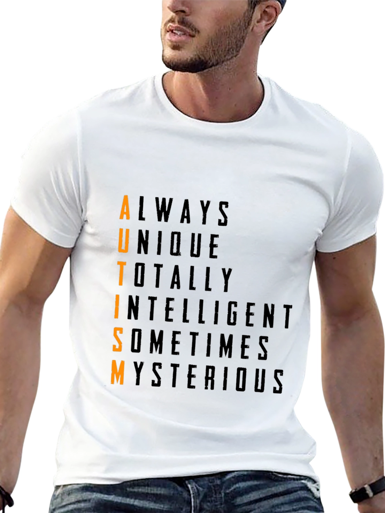 Autism Awareness T-Shirt: Always Unique Totally Intelligent