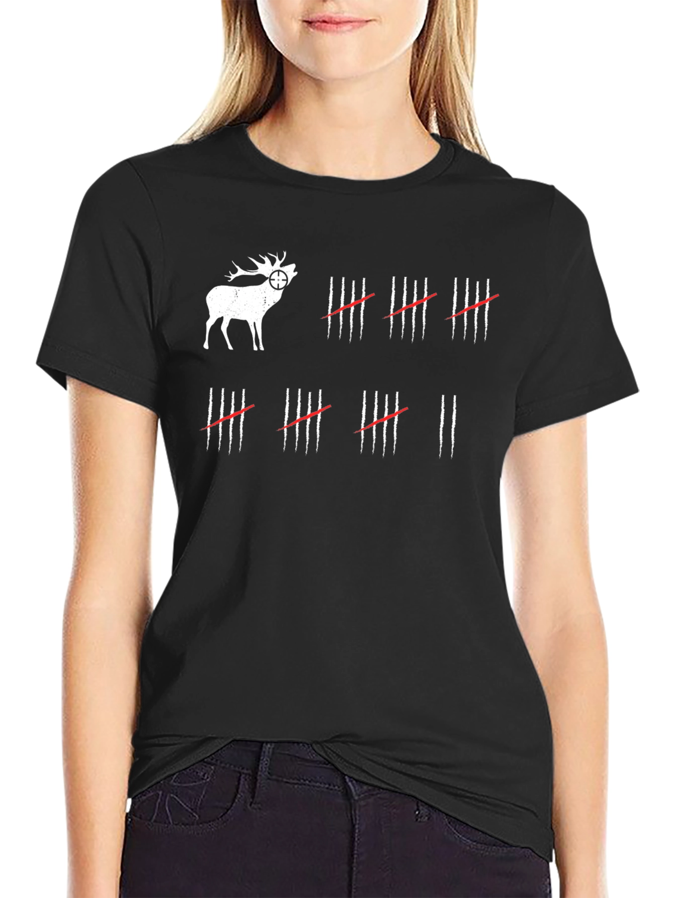 Hunting Target Tally Graphic Tee
