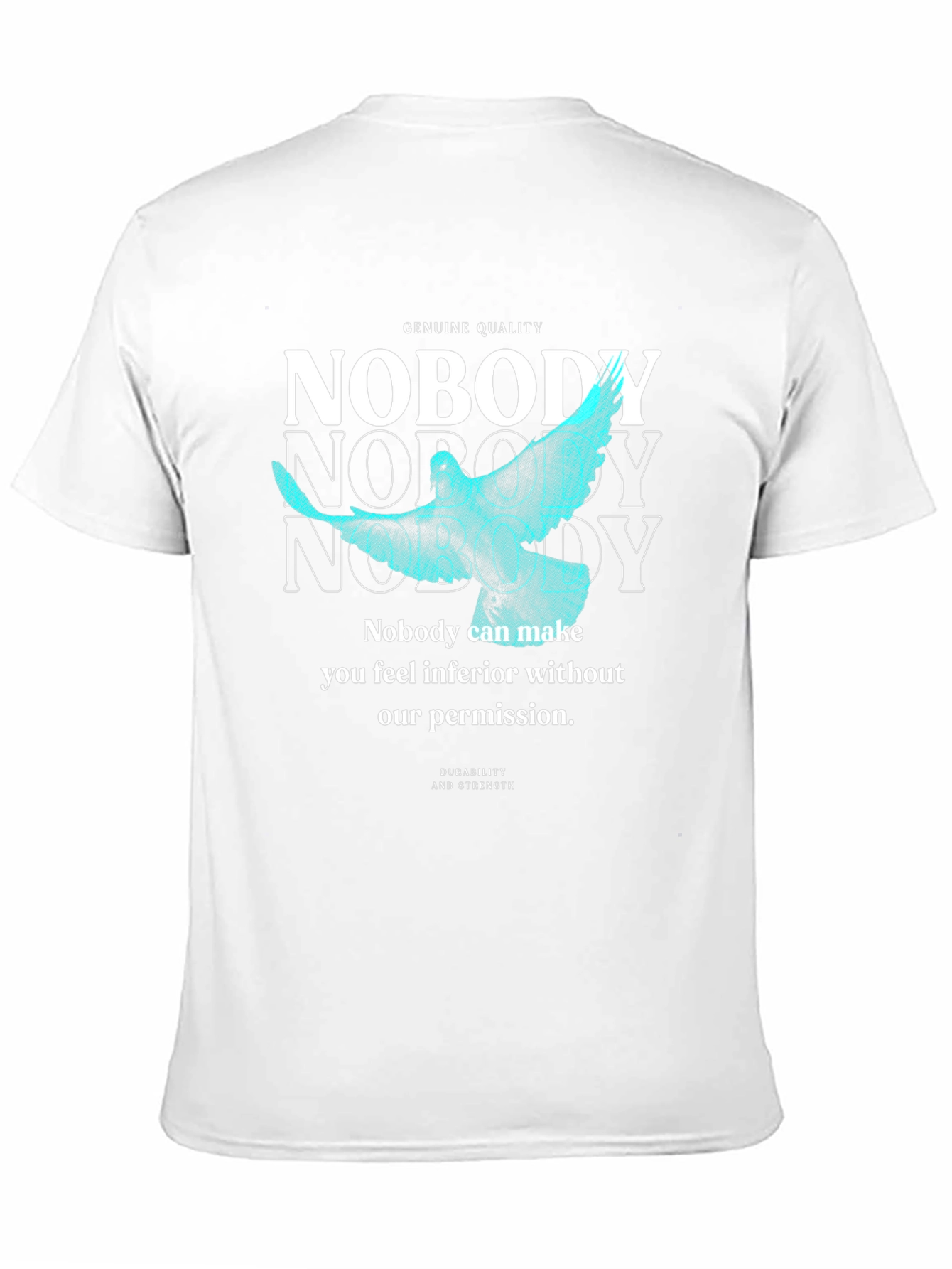 Genuine Quality Nobody Graphic Tee