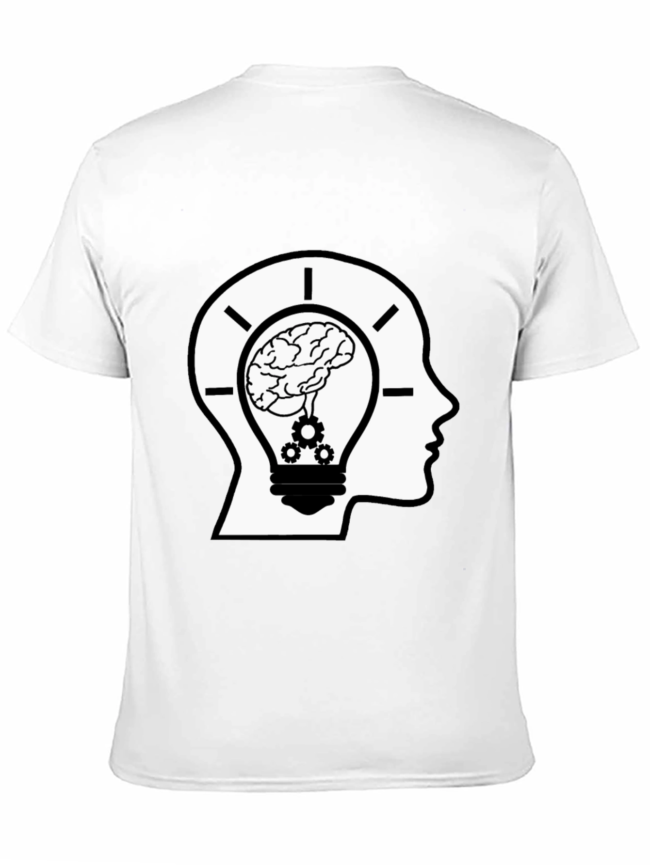Brainy Idea Black T-Shirt