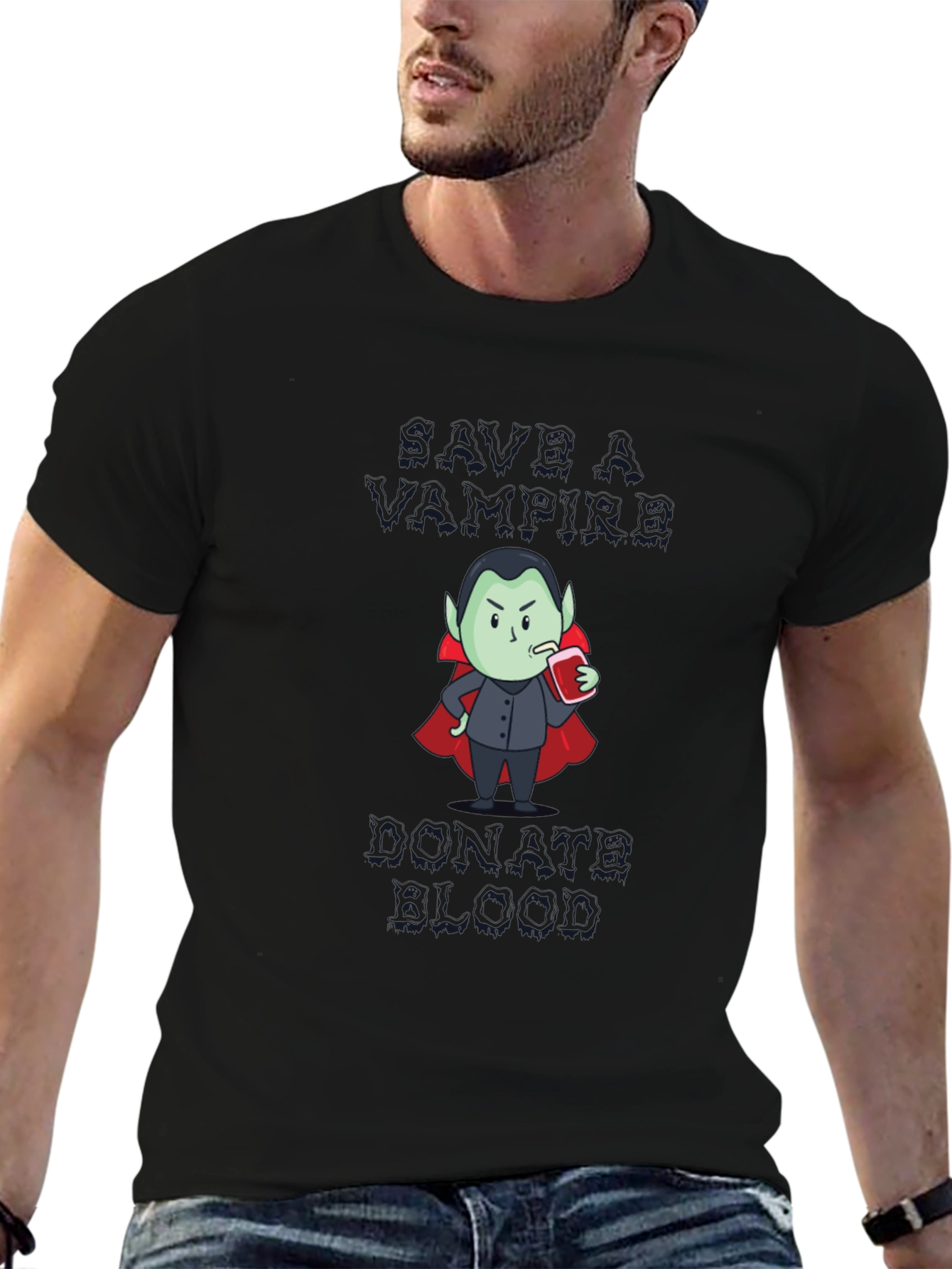 Vampire Juice Box T-Shirt - Drink Blood