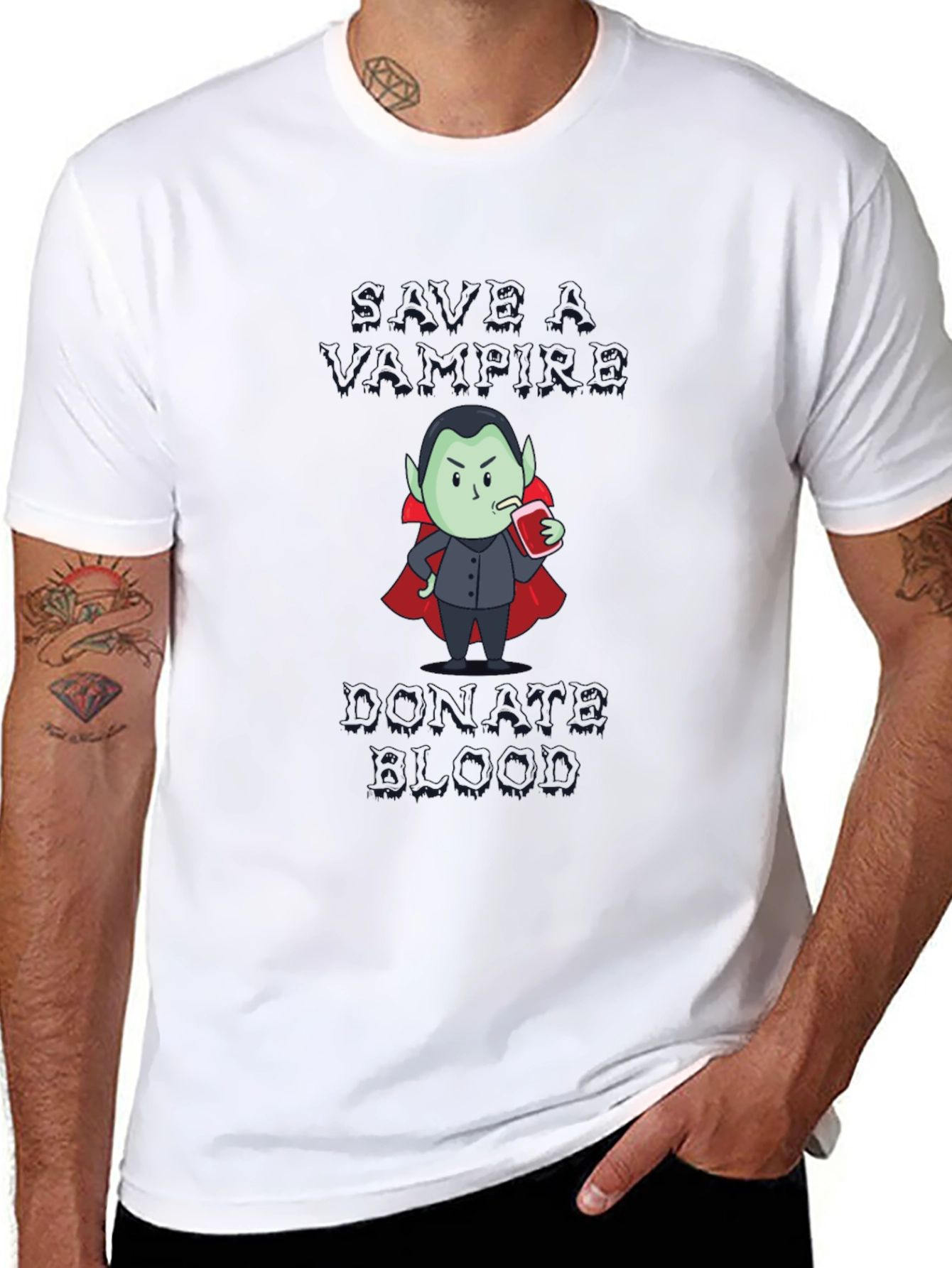 Vampire Juice Box T-Shirt - Drink Blood