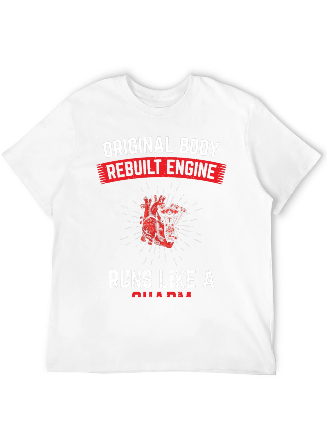 Original Body Rebuilt Engine Graphic T-Shirt