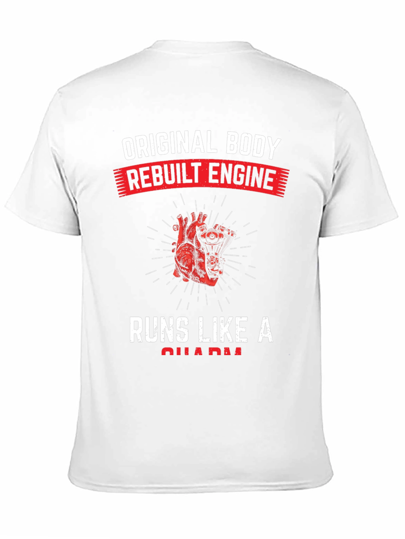 Original Body Rebuilt Engine Graphic T-Shirt