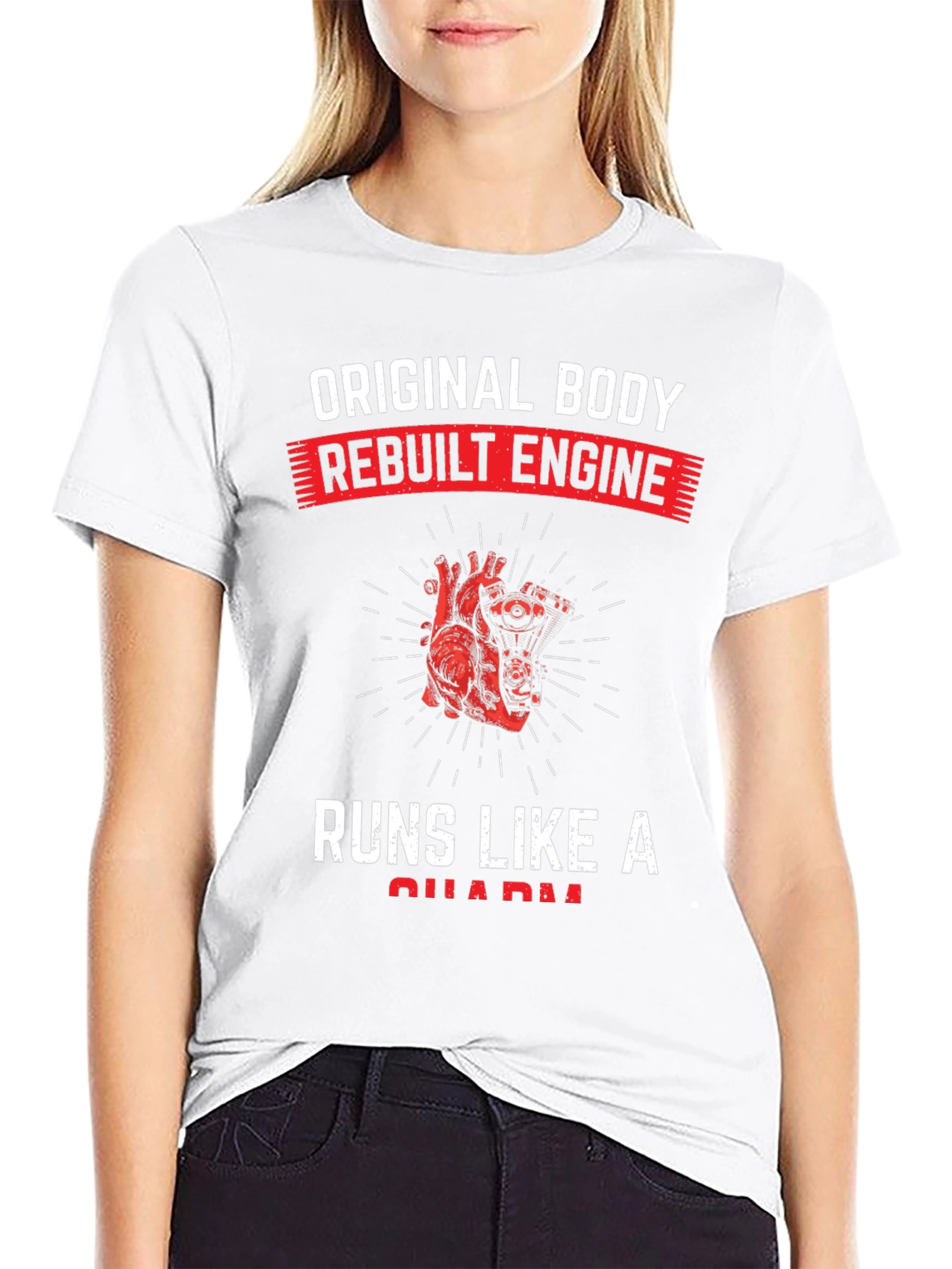 Original Body Rebuilt Engine Graphic T-Shirt