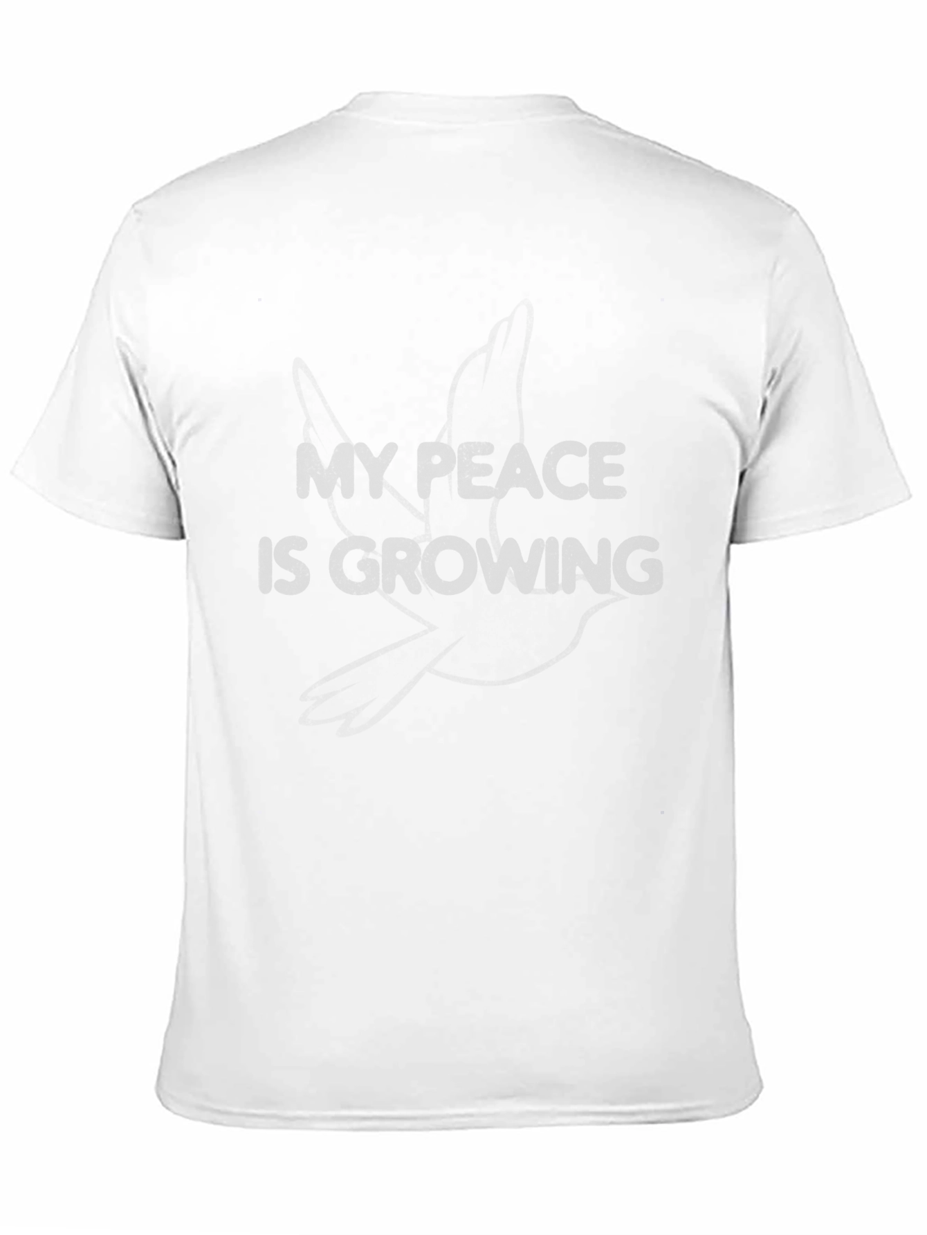 My Peace Is Growing Black T-Shirt