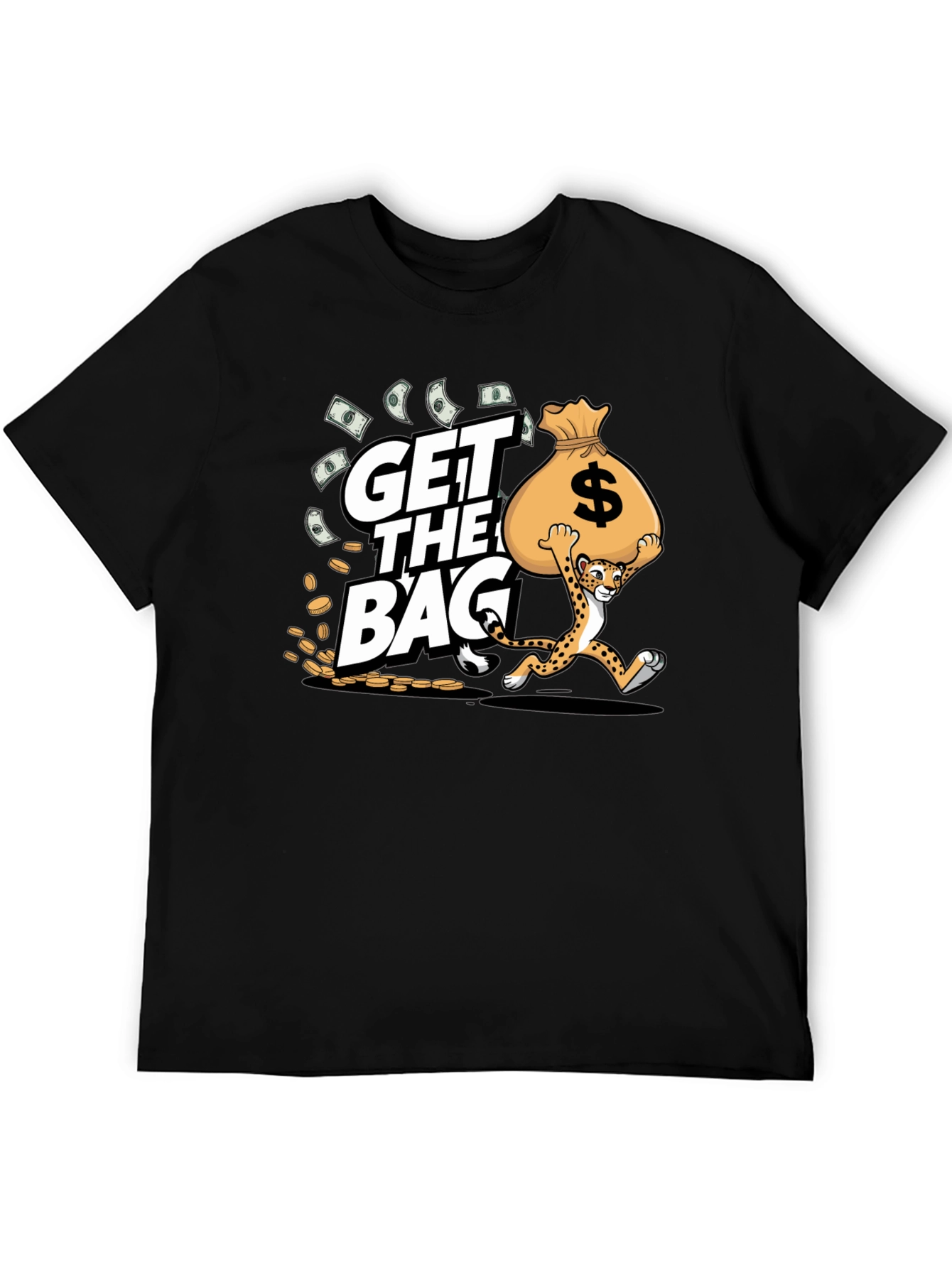 Get the Bag Cheetah Graphic T-Shirt