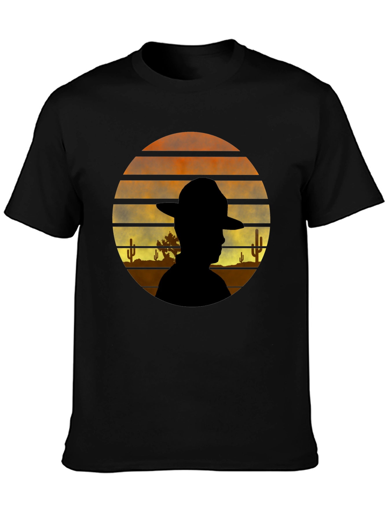 Desert Sunset Graphic T-Shirt