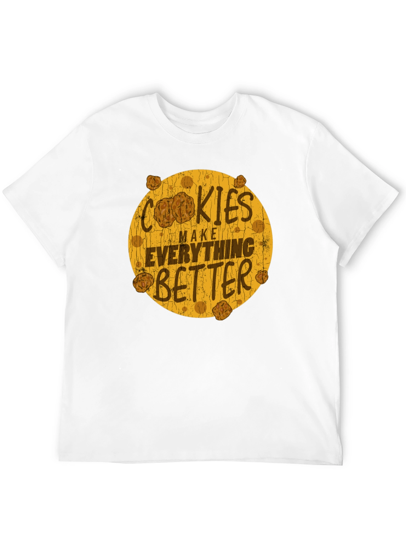 Cookies Make Everything Better Black Graphic Tee