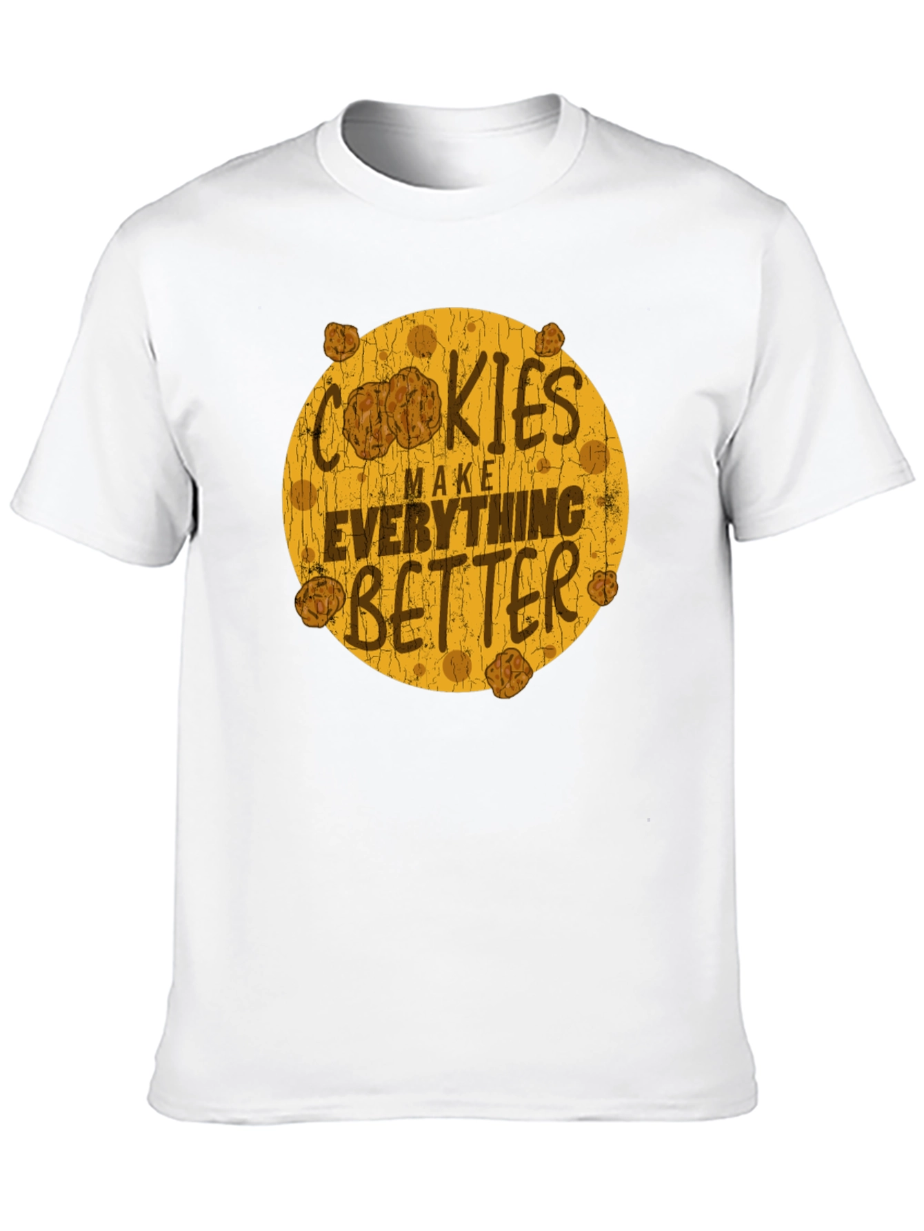 Cookies Make Everything Better Black Graphic Tee