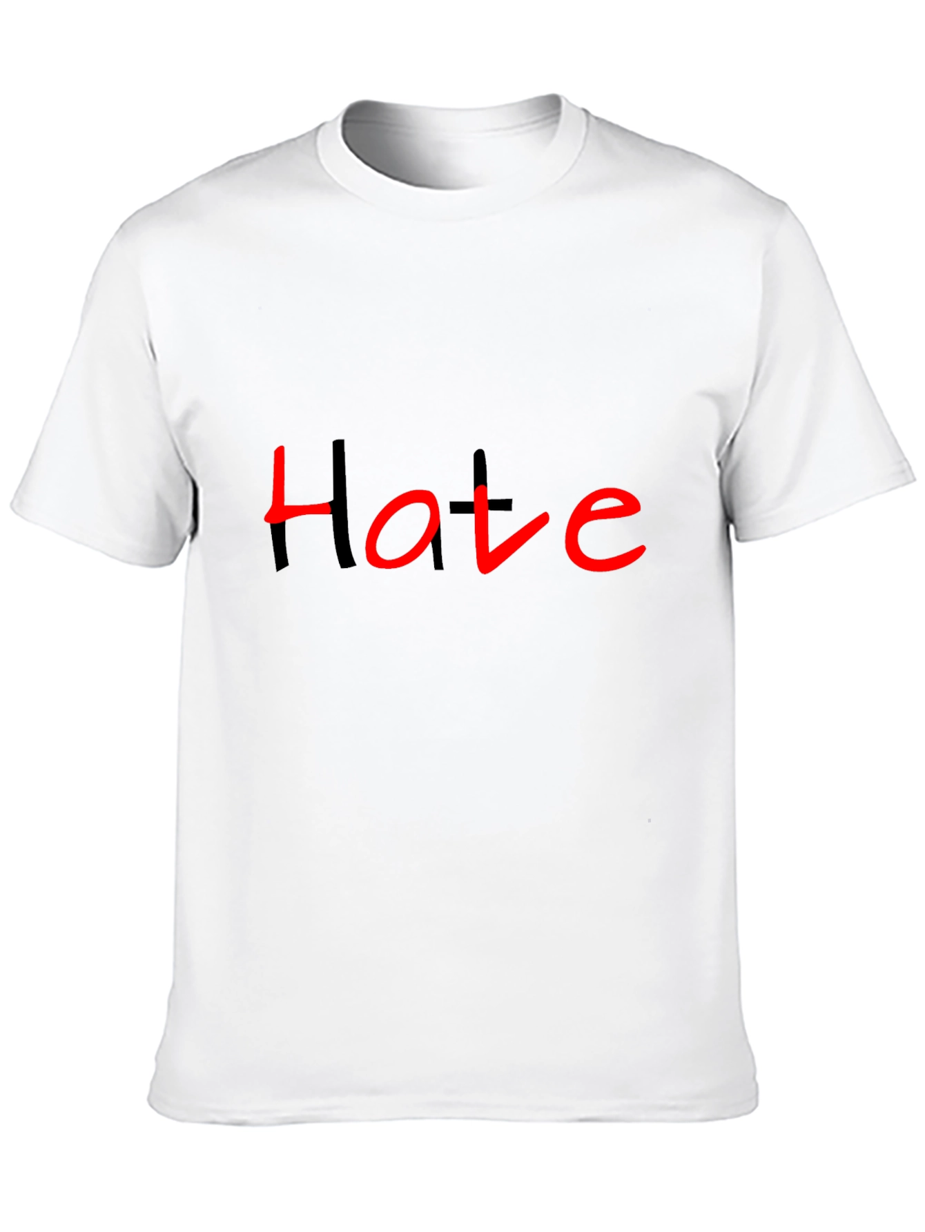 Hote Graphic Tee - Edgy Black T-Shirt