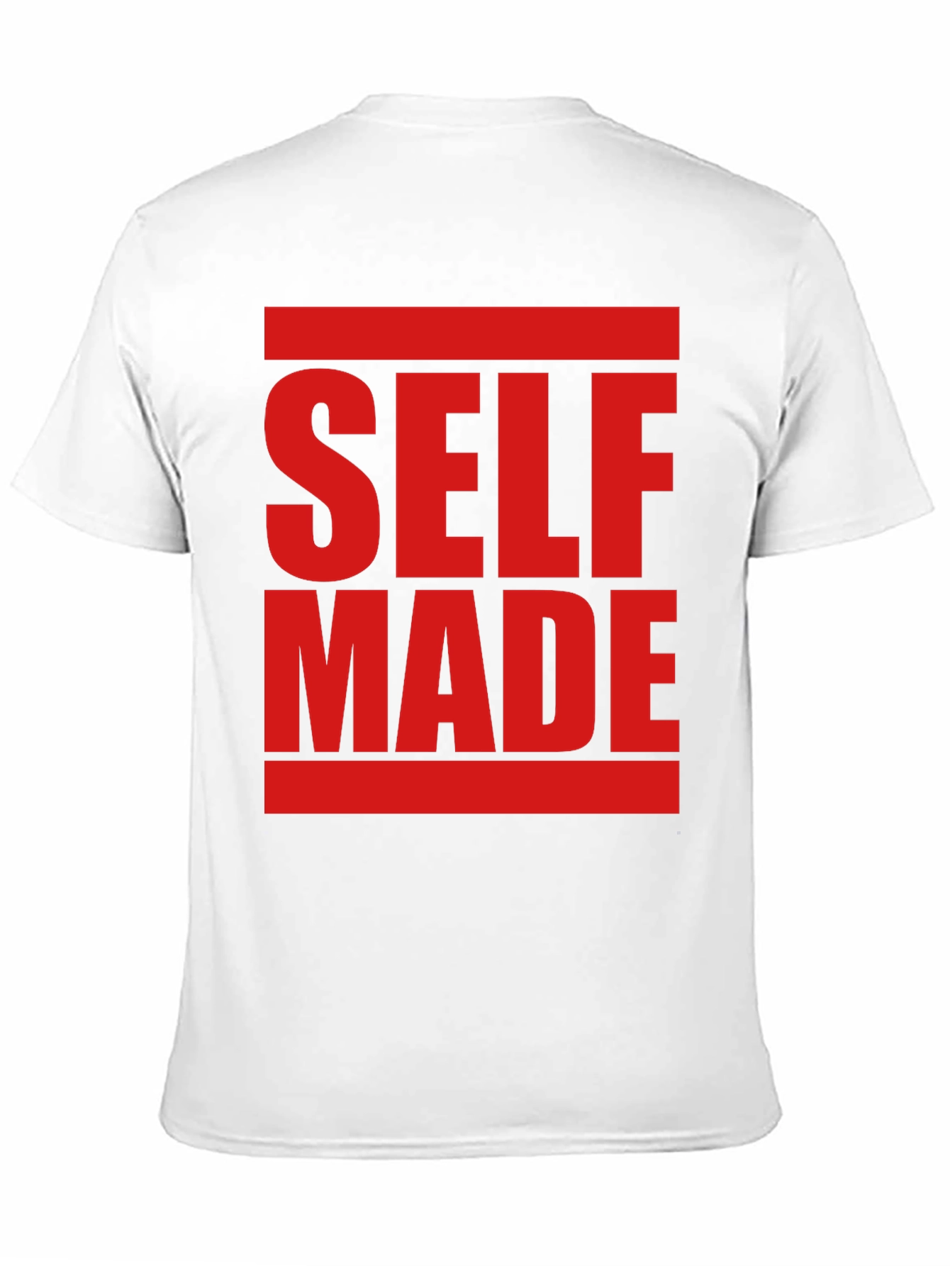 Self Made Graphic Tee - Bold Statement Shirt