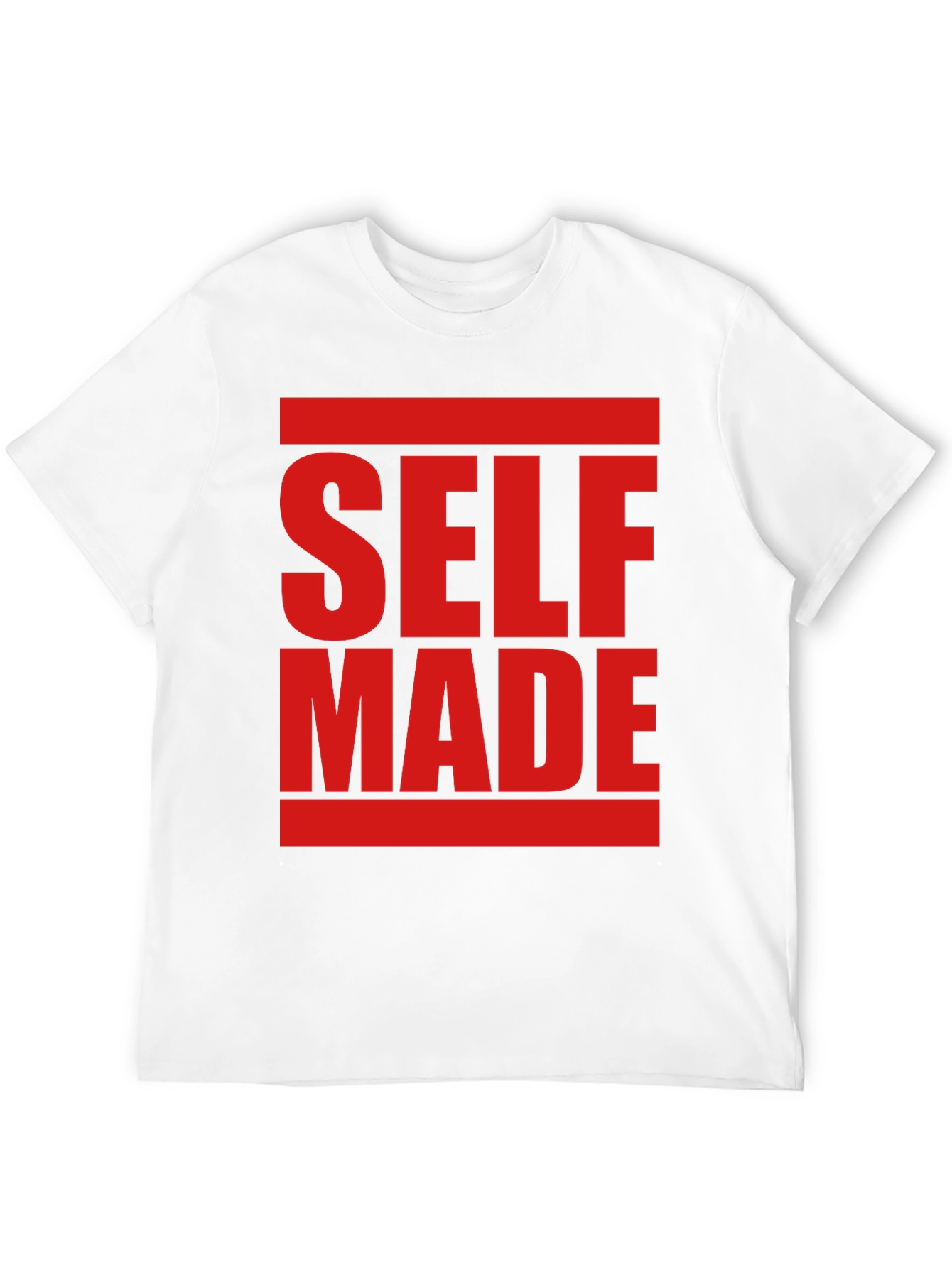 Self Made Graphic Tee - Bold Statement Shirt
