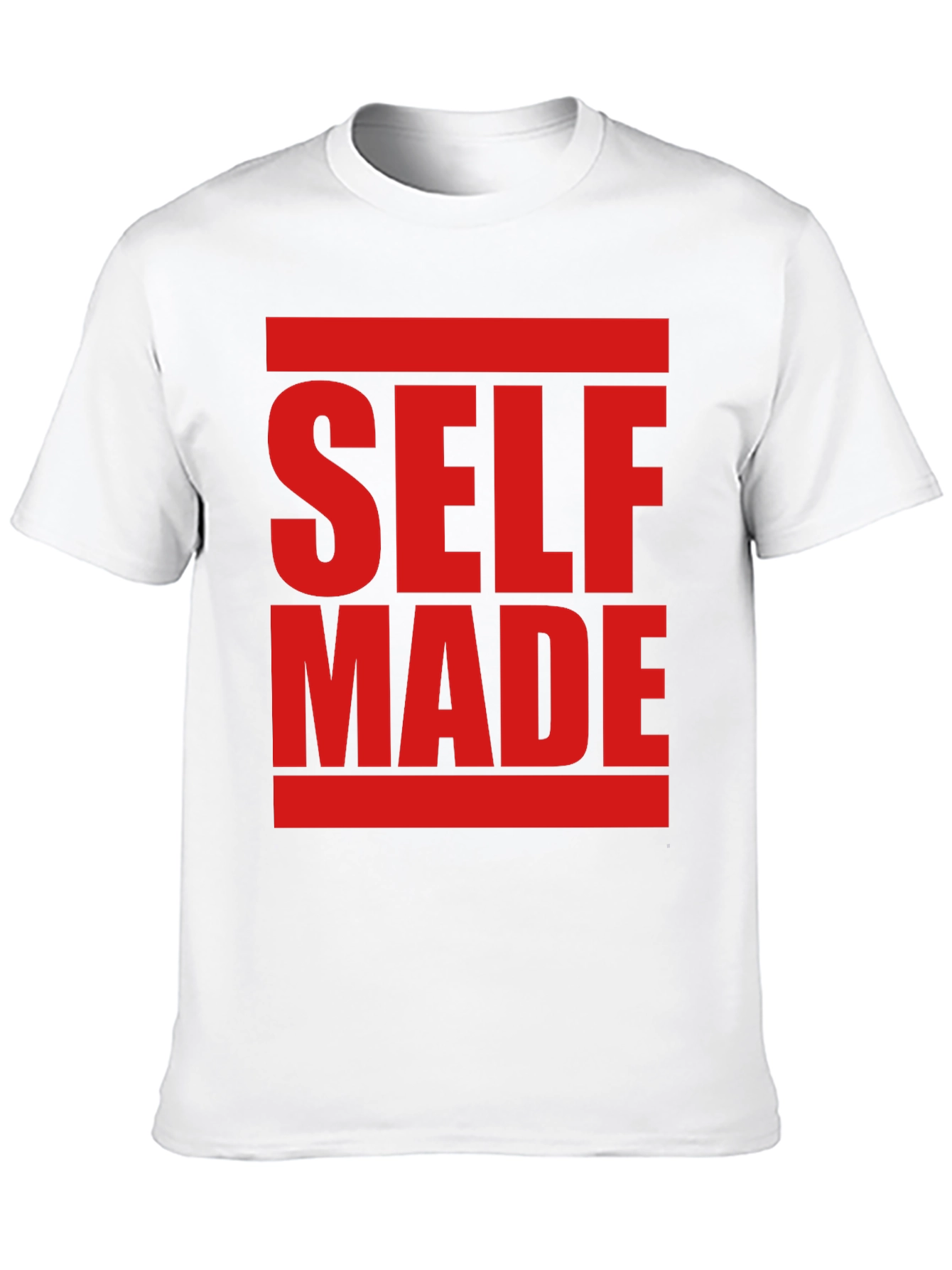 Self Made Graphic Tee - Bold Statement Shirt